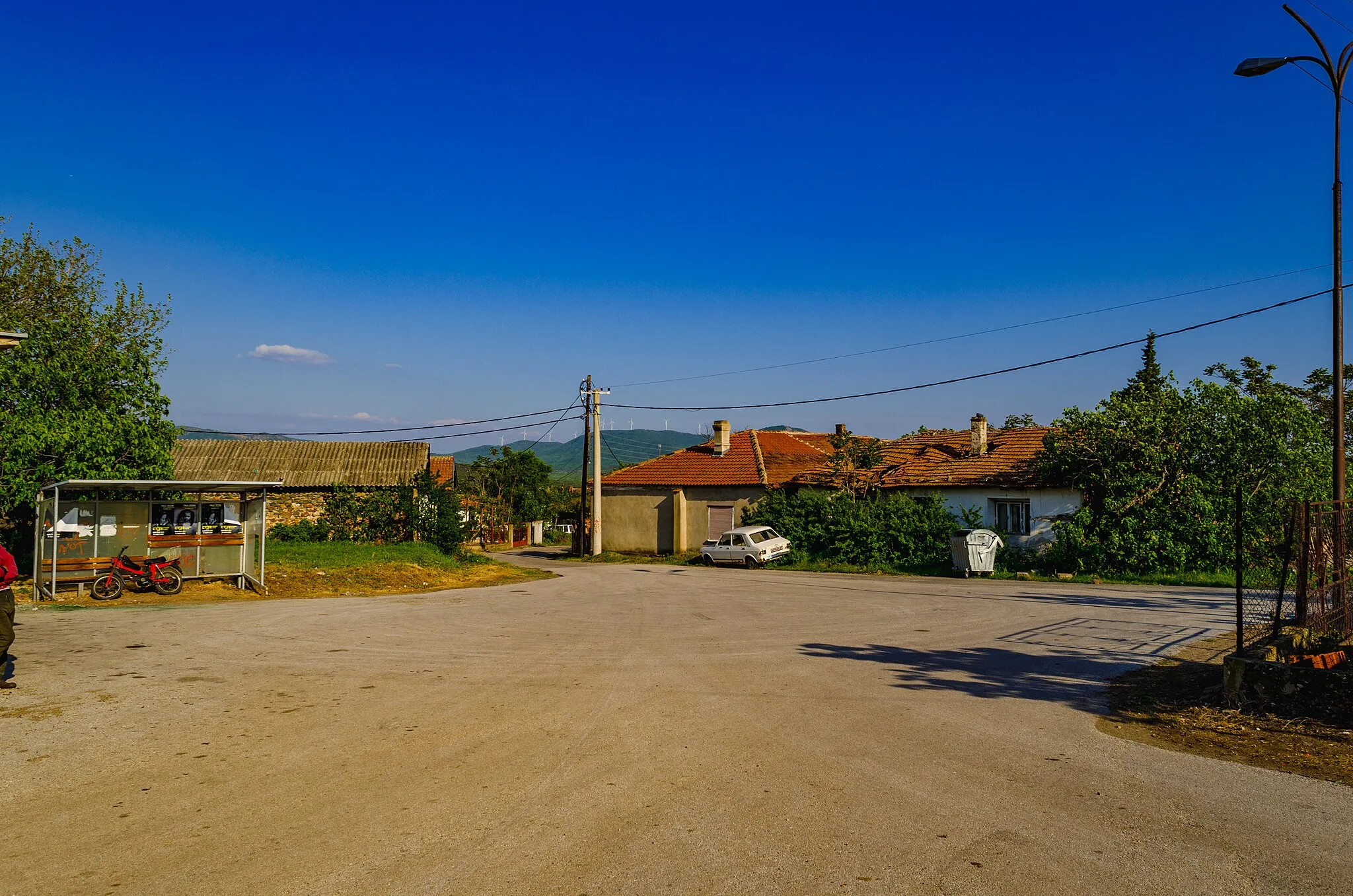 Photo showing: Center of the village Smokvica