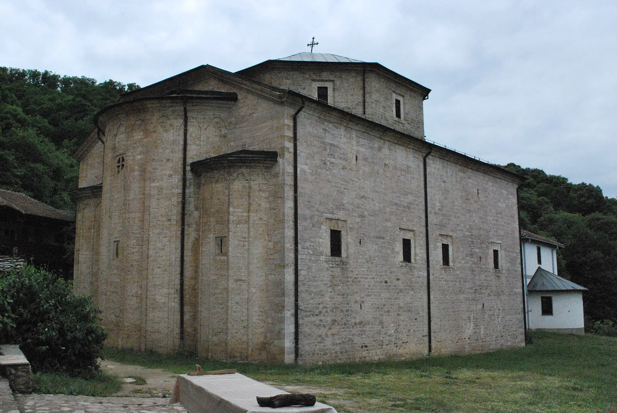 Photo showing: Church of the Presentation of the Theotokos in Kičevo Monastery, near Kičevo, Macedonia
