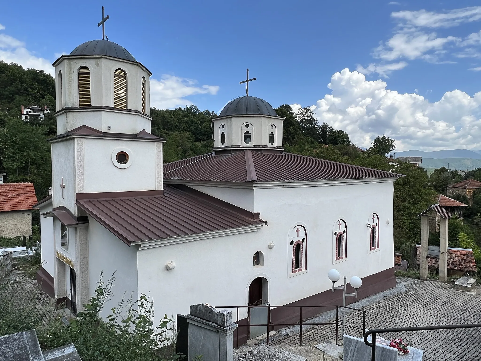 Photo showing: St. Nicholas Church in the village of Cerovo