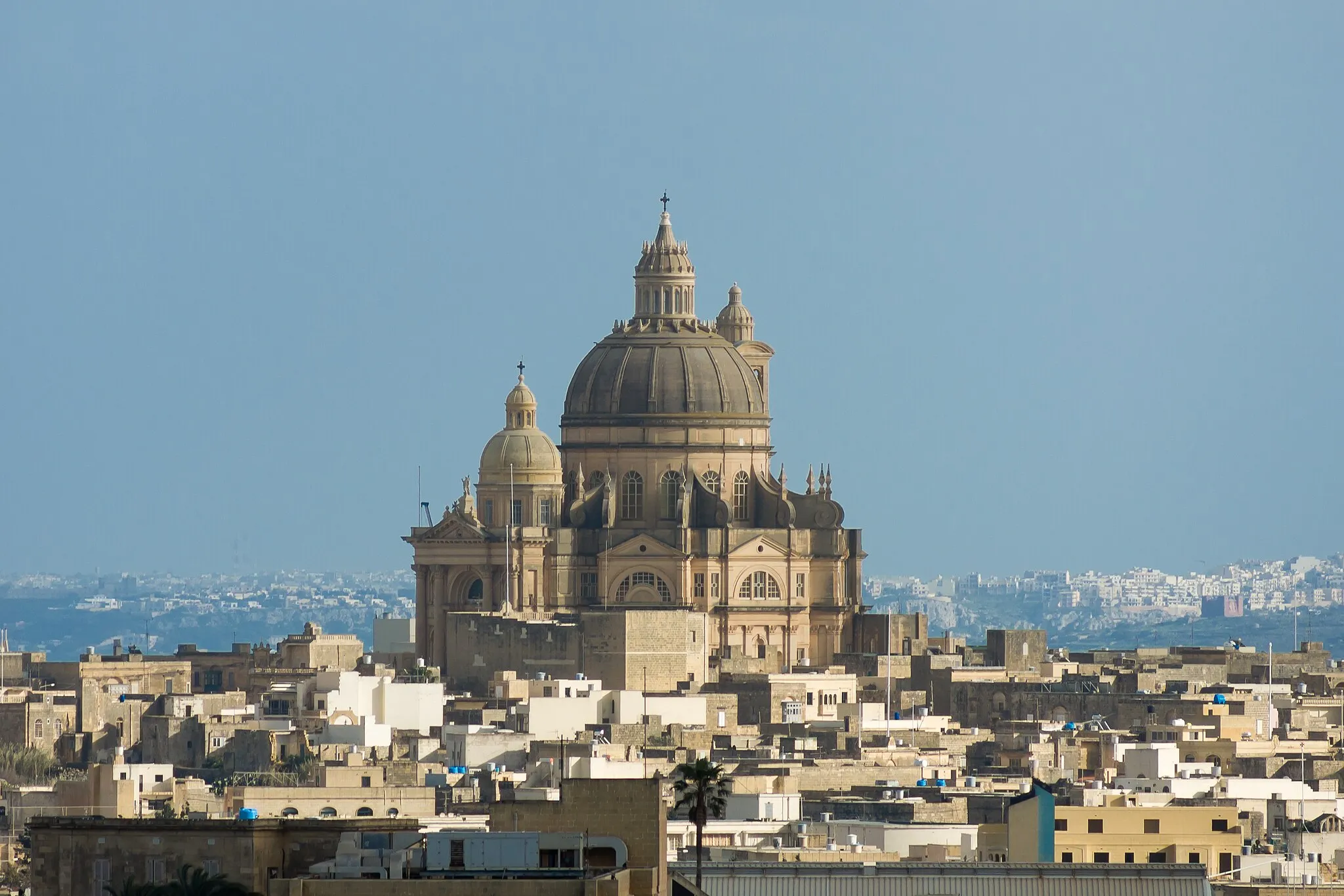 Photo showing: Xewkija, Gozo, Malta: Rotunda Church of Xewkija