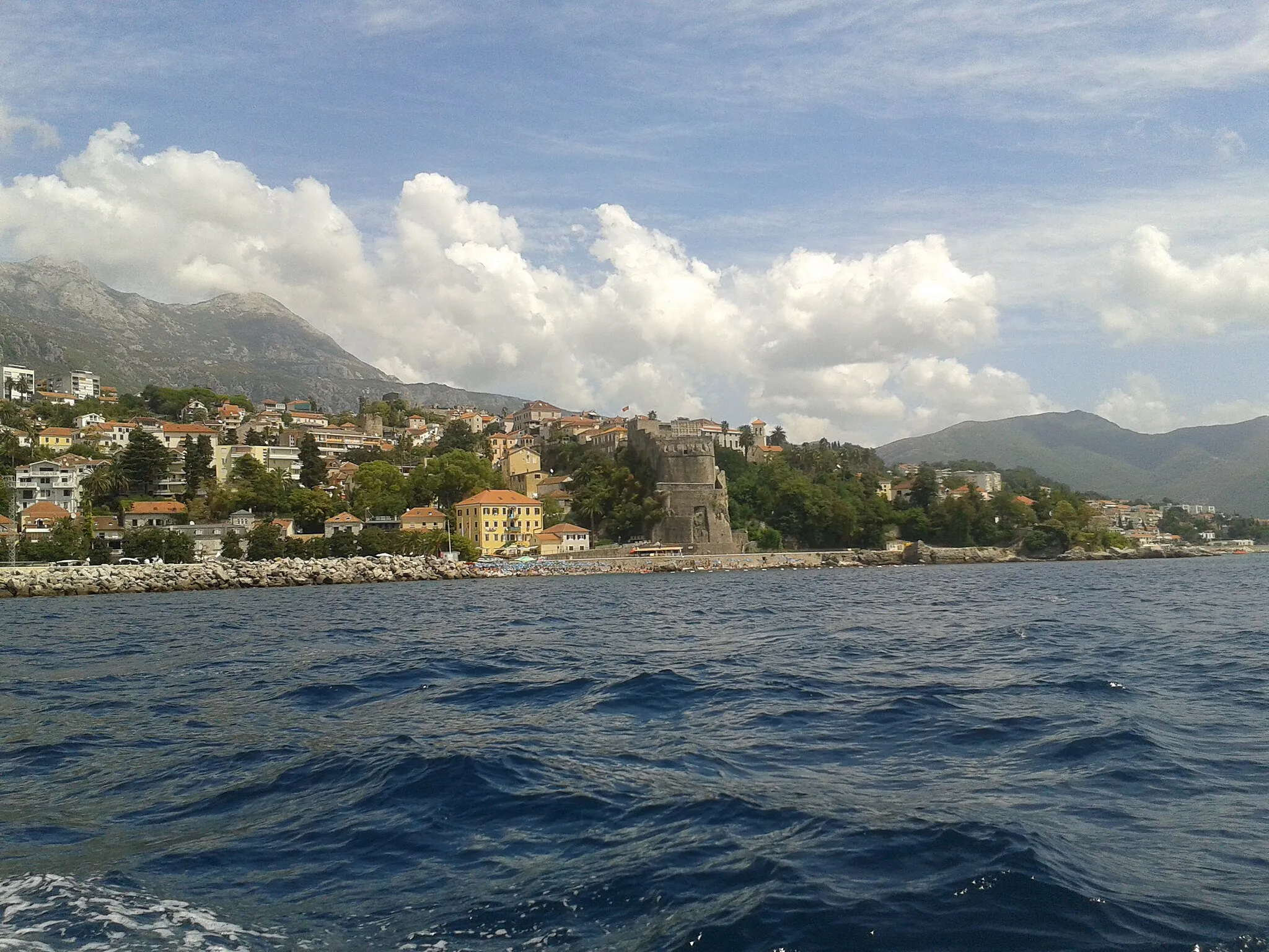 Photo showing: This is panoramic view of Herceg Novi, Montenegro