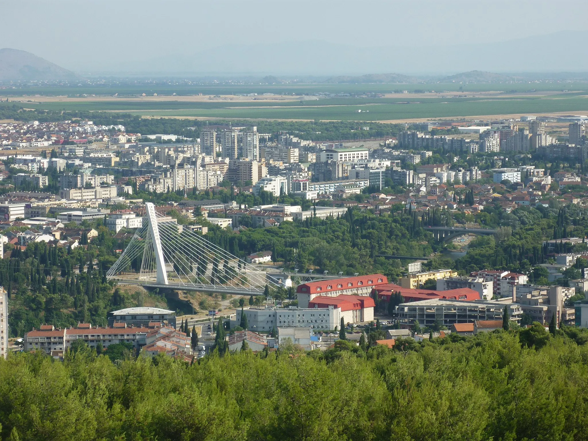 Photo showing: Podgorica iz Momišića