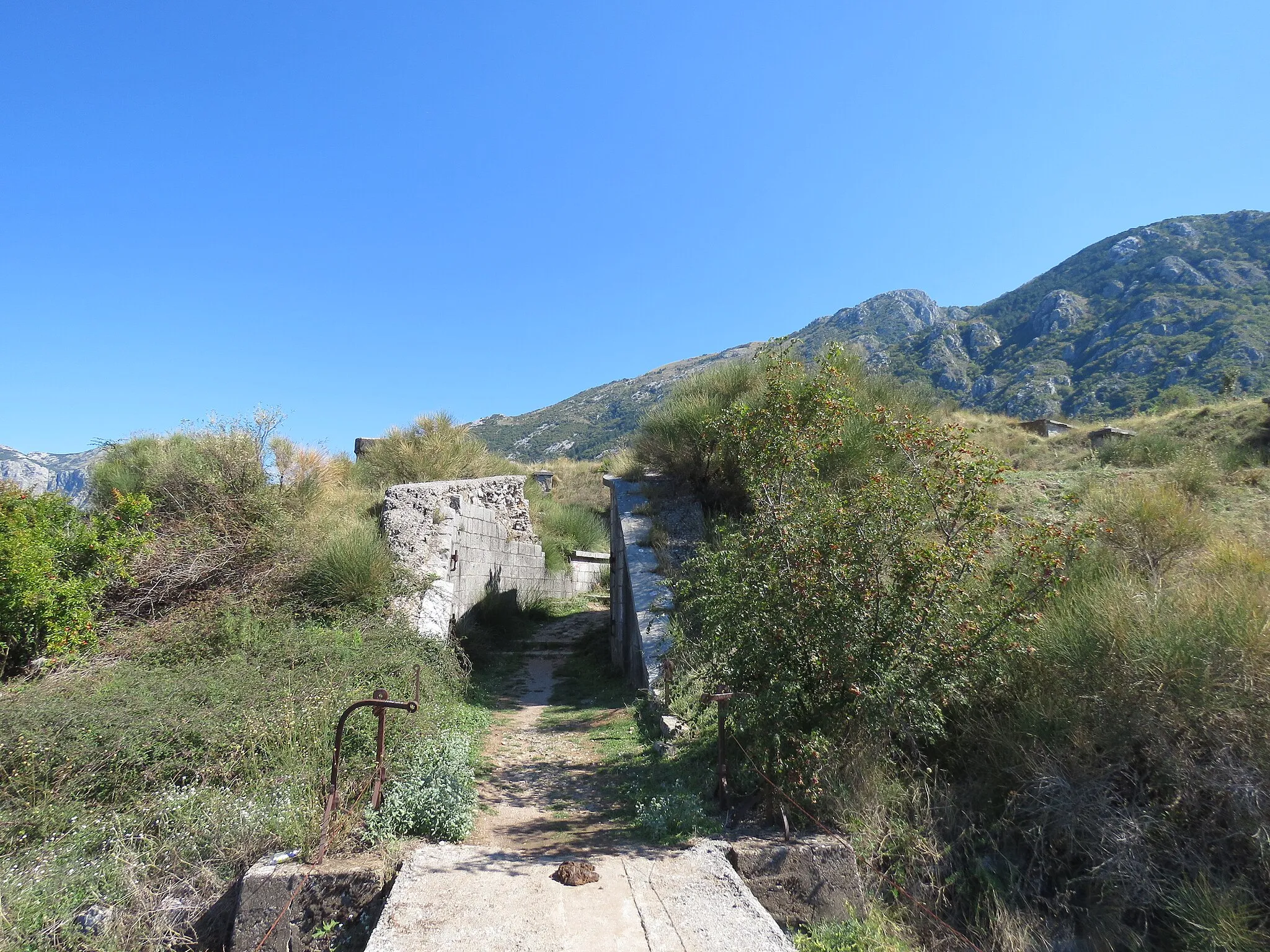 Photo showing: The World War I Fort Gorazda, Montenegro.