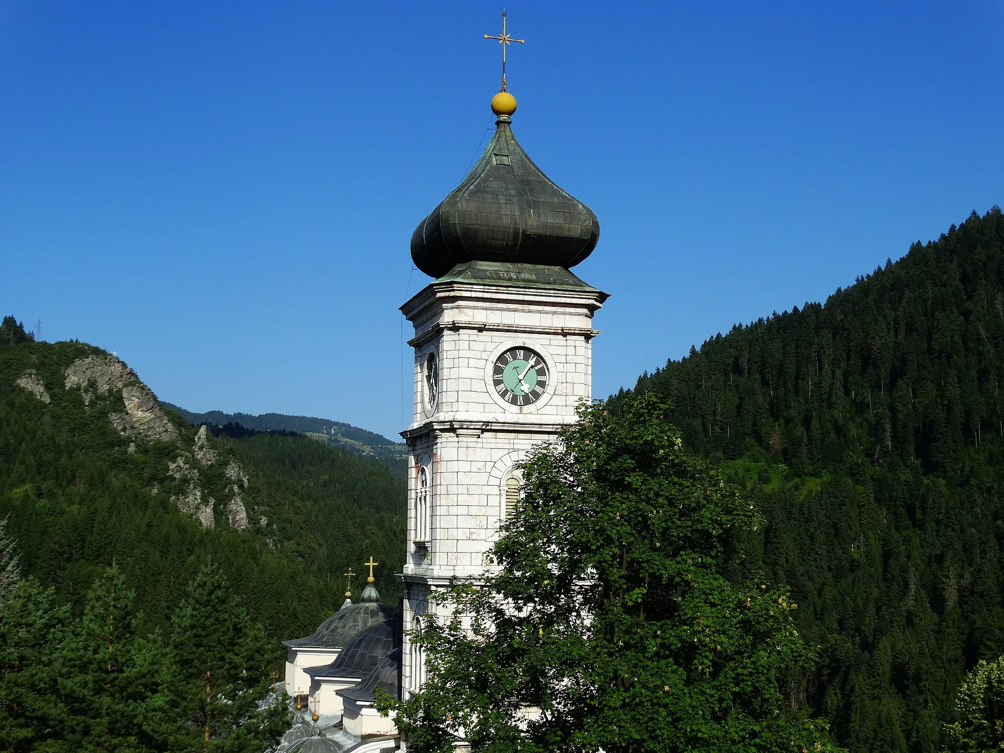 Photo showing: Crkva Uspenija Presvete Bogorodice u Čajniču