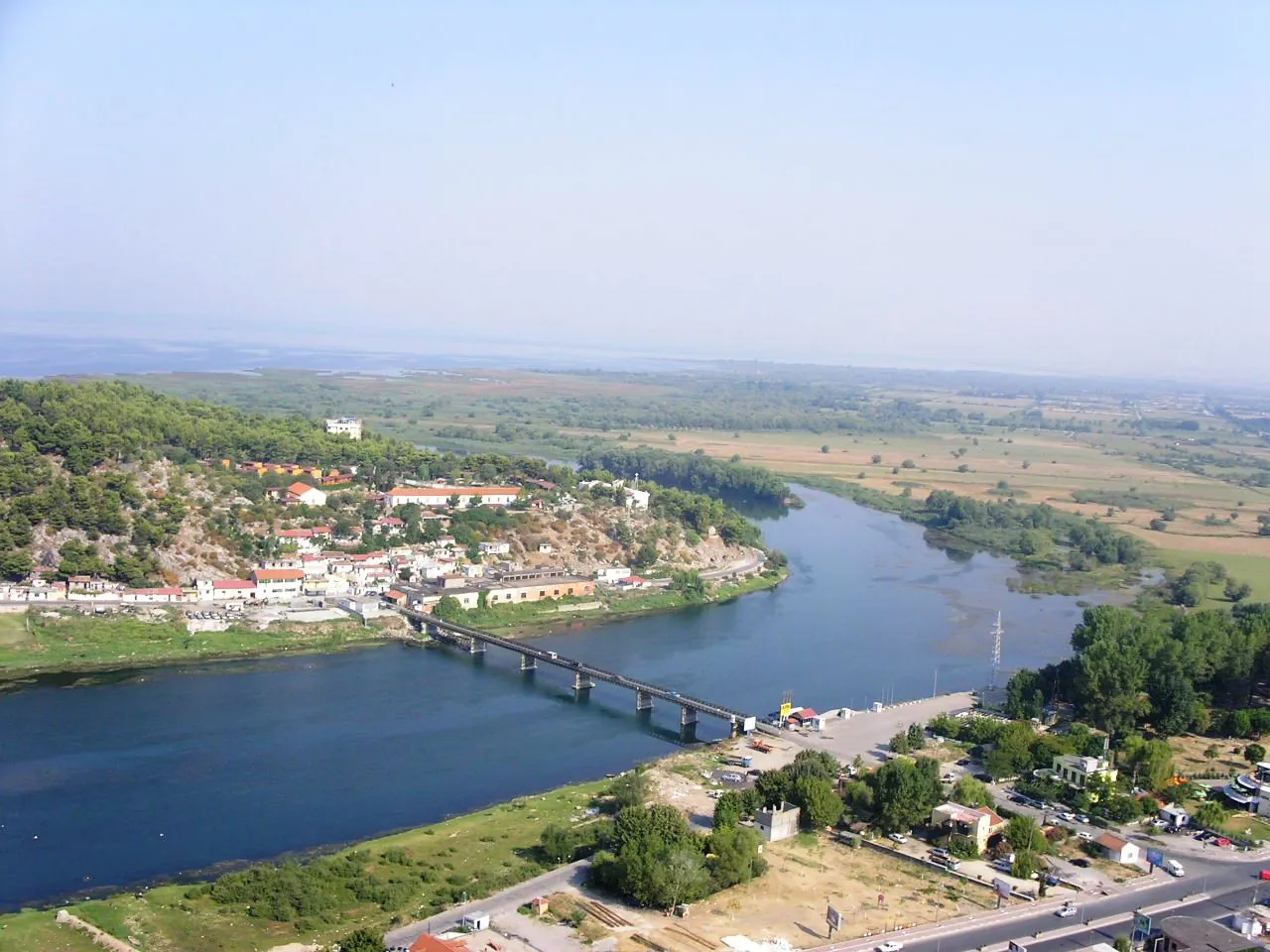 Photo showing: Buna në Shkoder