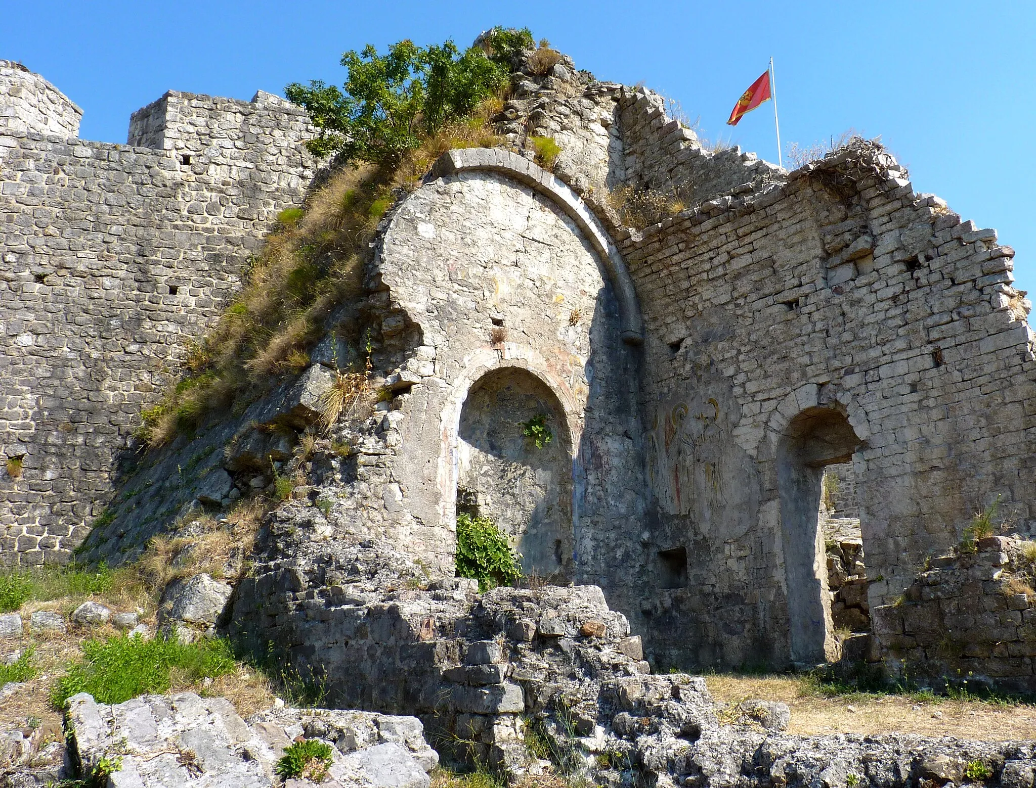 Photo showing: Stari Bar is a ruined city in Montenegro