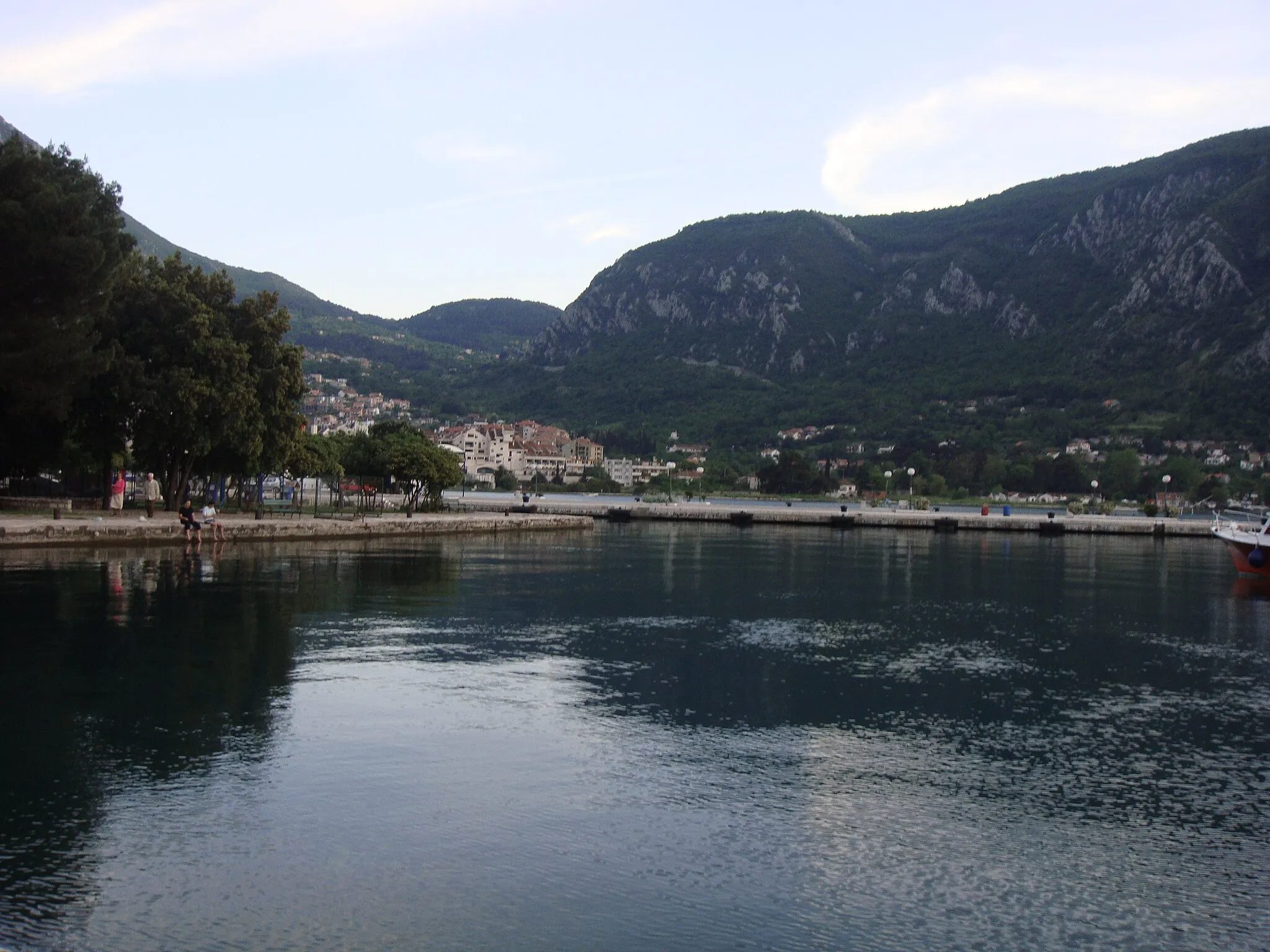 Photo showing: E65, Morinj, Montenegro