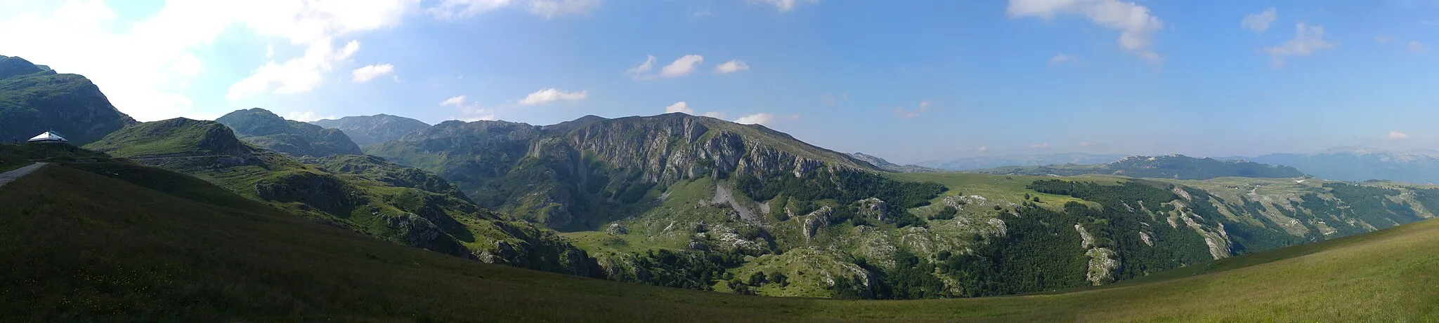 Photo showing: Boricje panorama