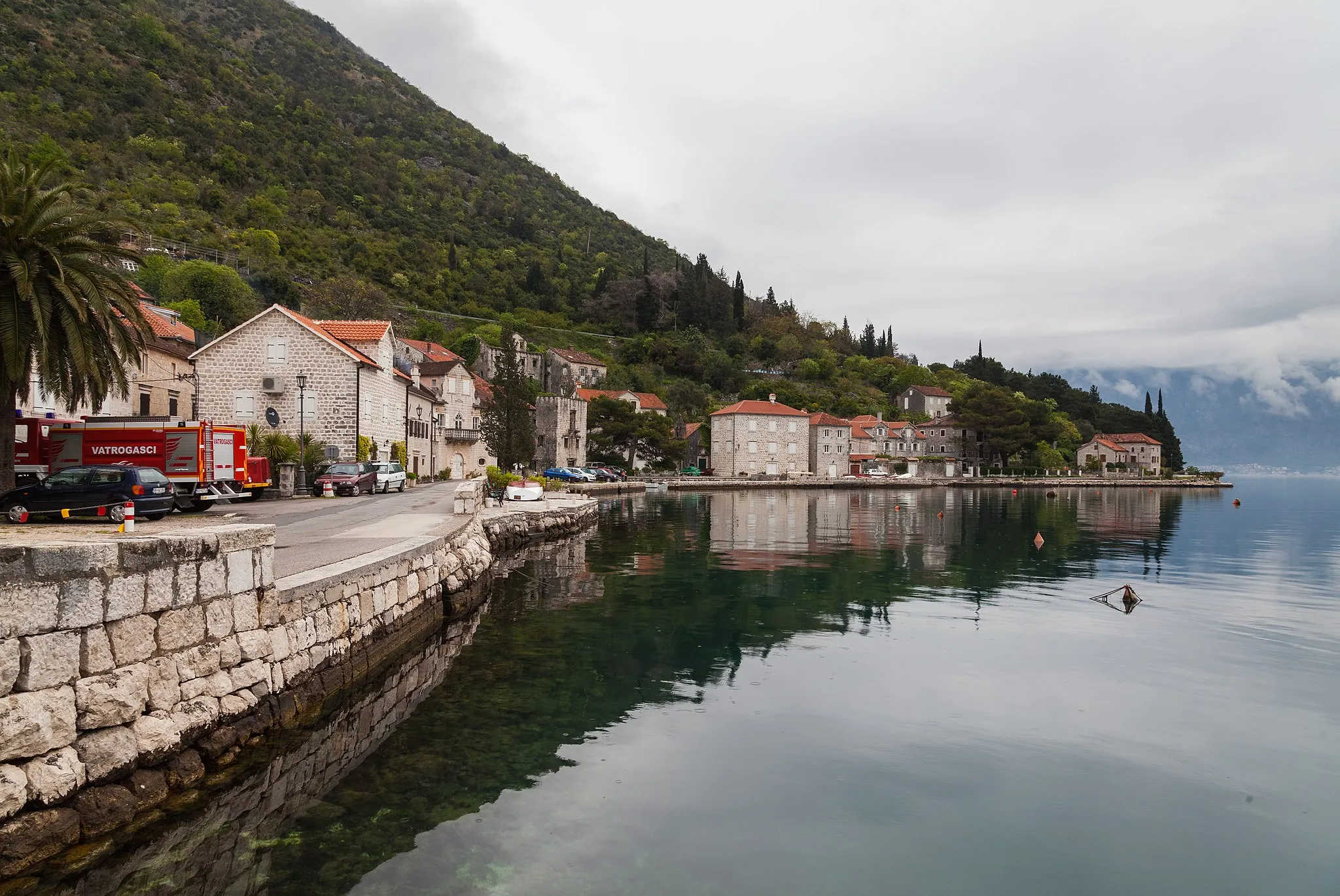 Photo showing: Perast, Bay of Kotor, Montenegro