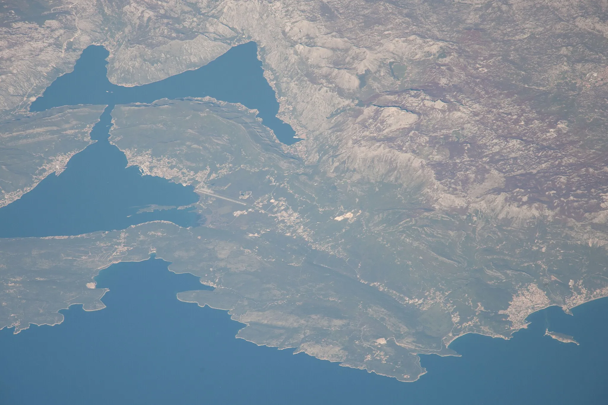 Photo showing: View of Montenegro taken during ISS Expedition 37.