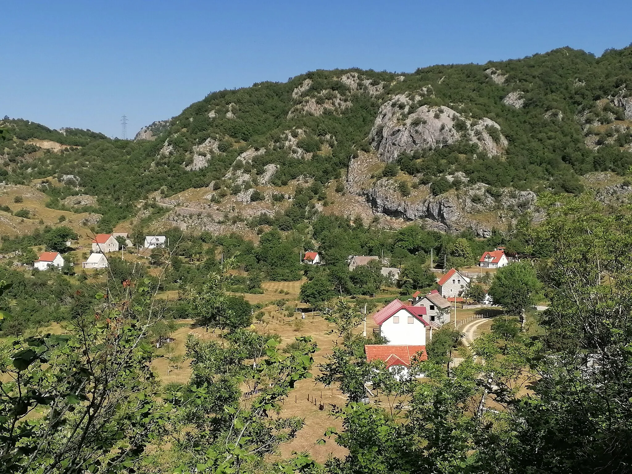 Photo showing: Свјетлопис Петњице код Шавника.