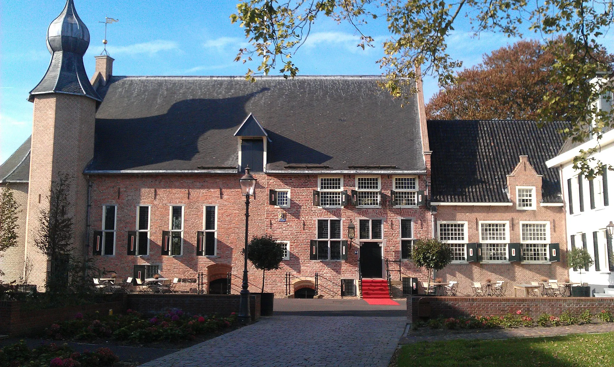 Photo showing: Kasteel van Coevorden in de herfstzon.