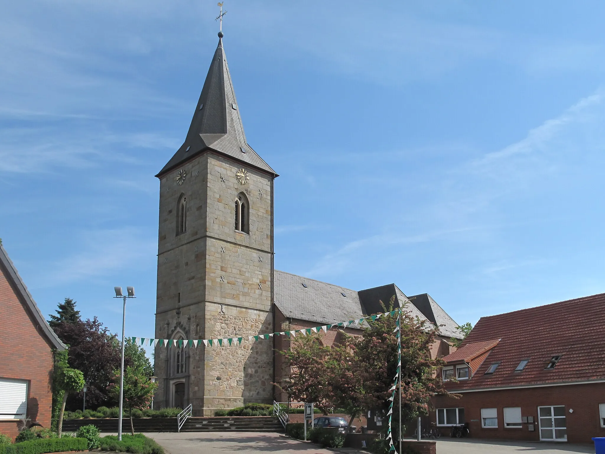 Photo showing: Wesuwe, church