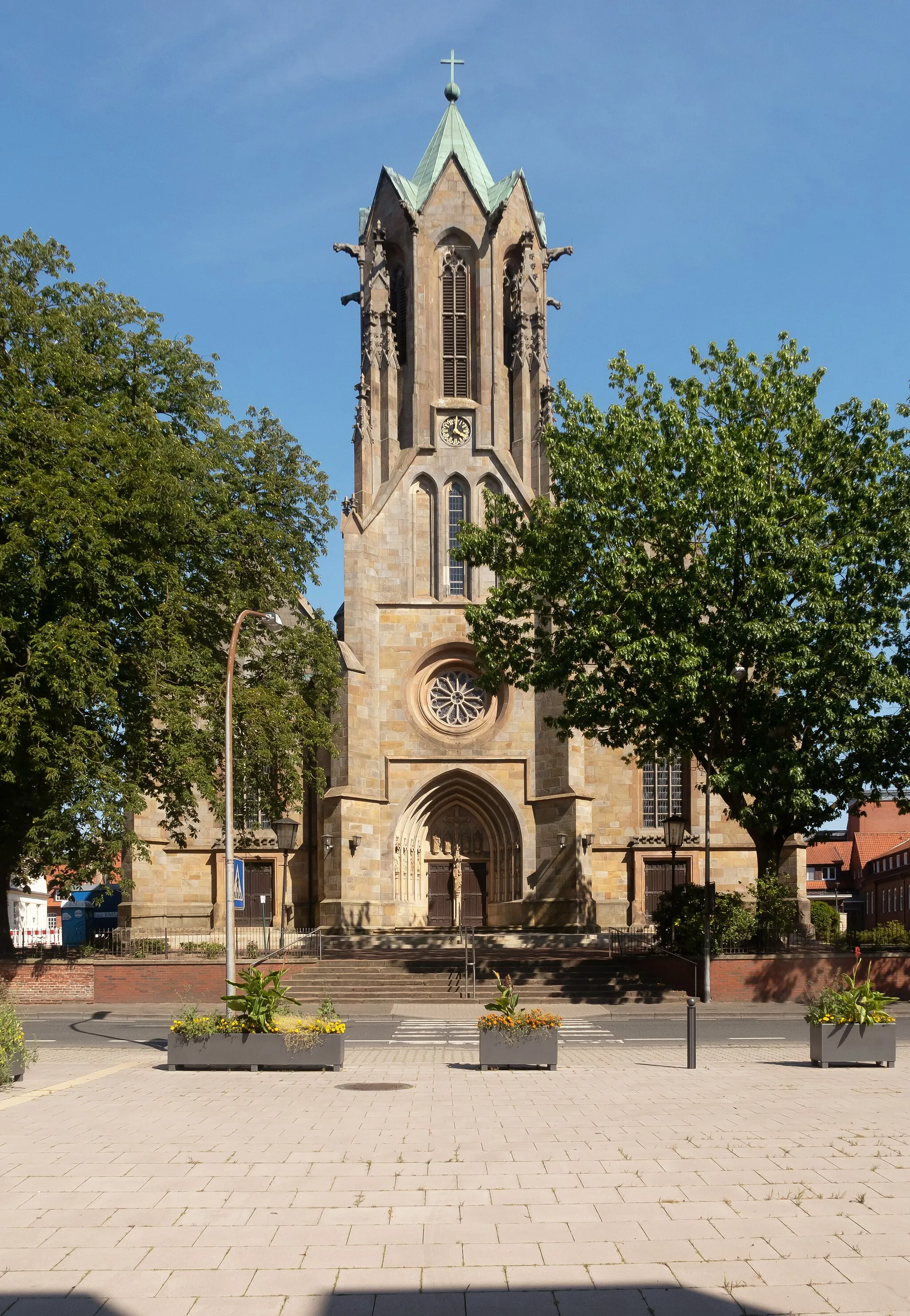 Photo showing: Meppen, church: the Propsteikirche