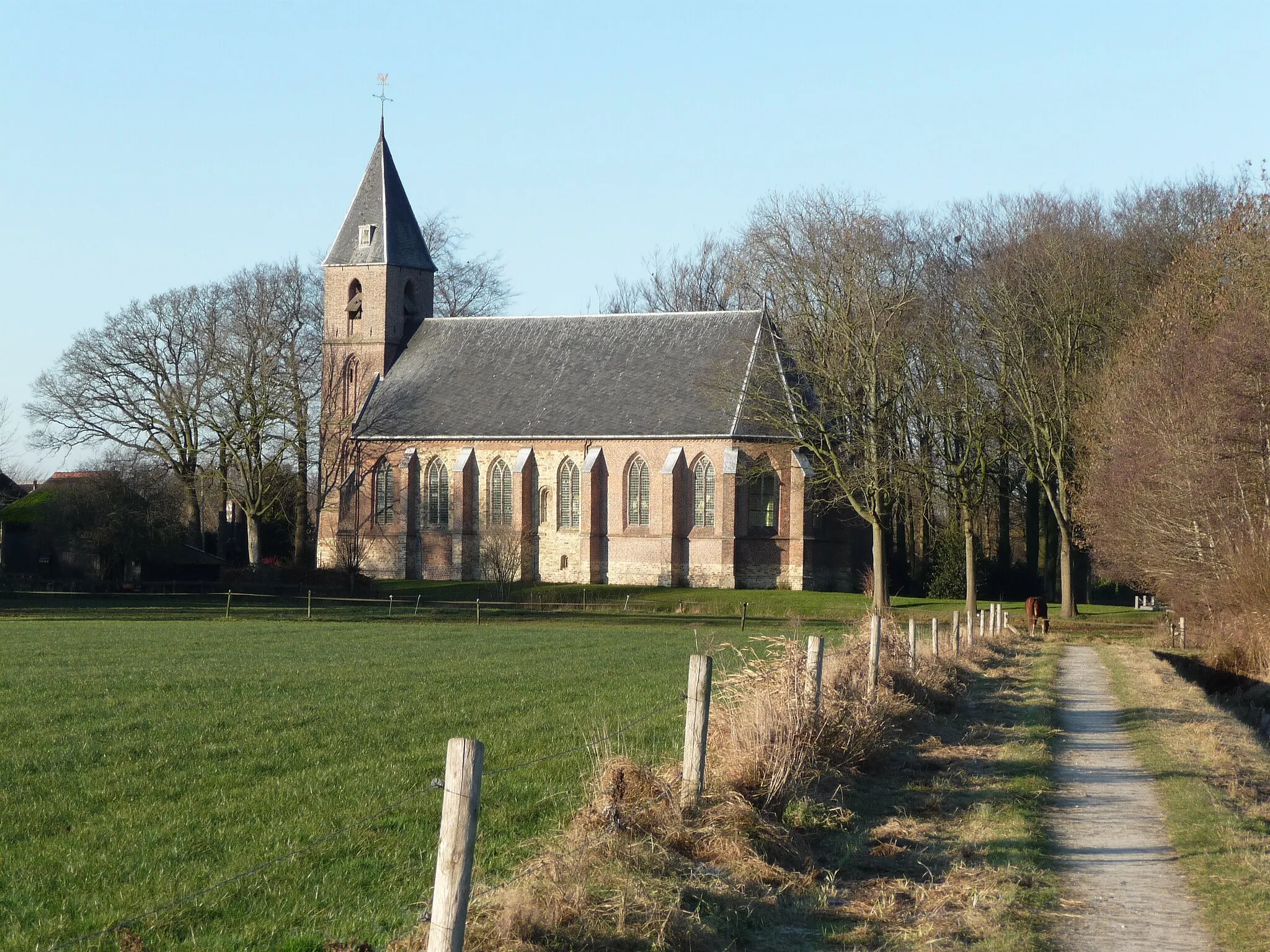 Photo showing: De Hervormde Kerk te Blijdenstein. (Ruinerwold)