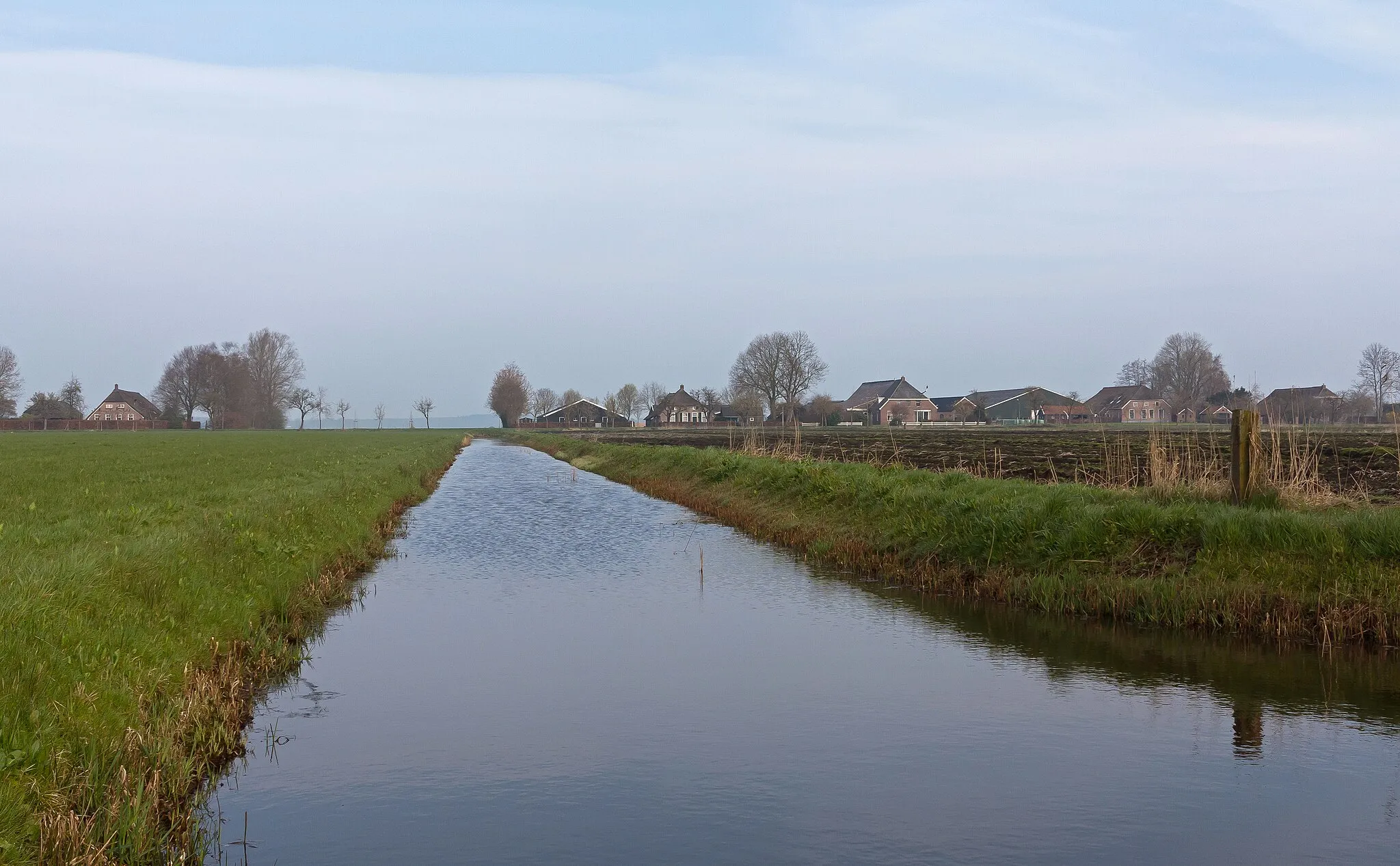 Photo showing: between Oosteinde and Ruinen, canal in the mire