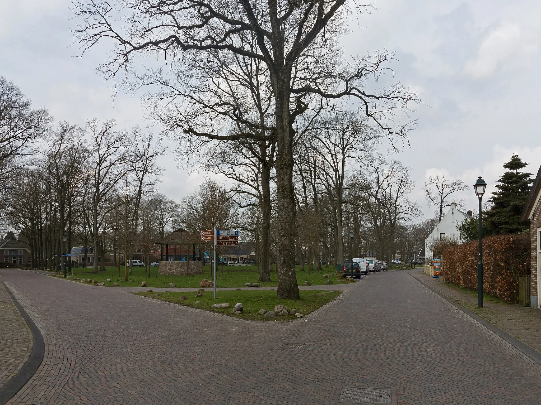 Photo showing: Dwingeloo, street view near de Brink