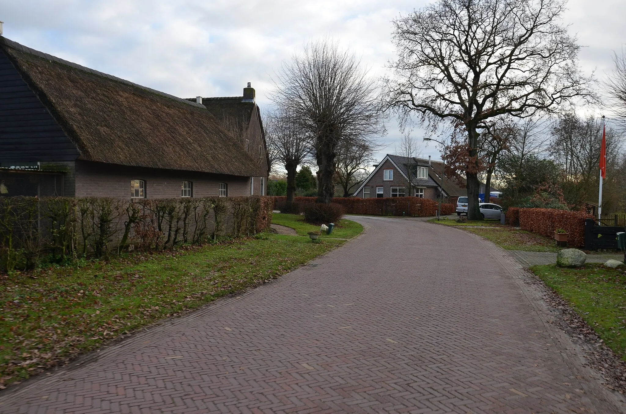 Photo showing: De plaats Nijlande in Drenthe.