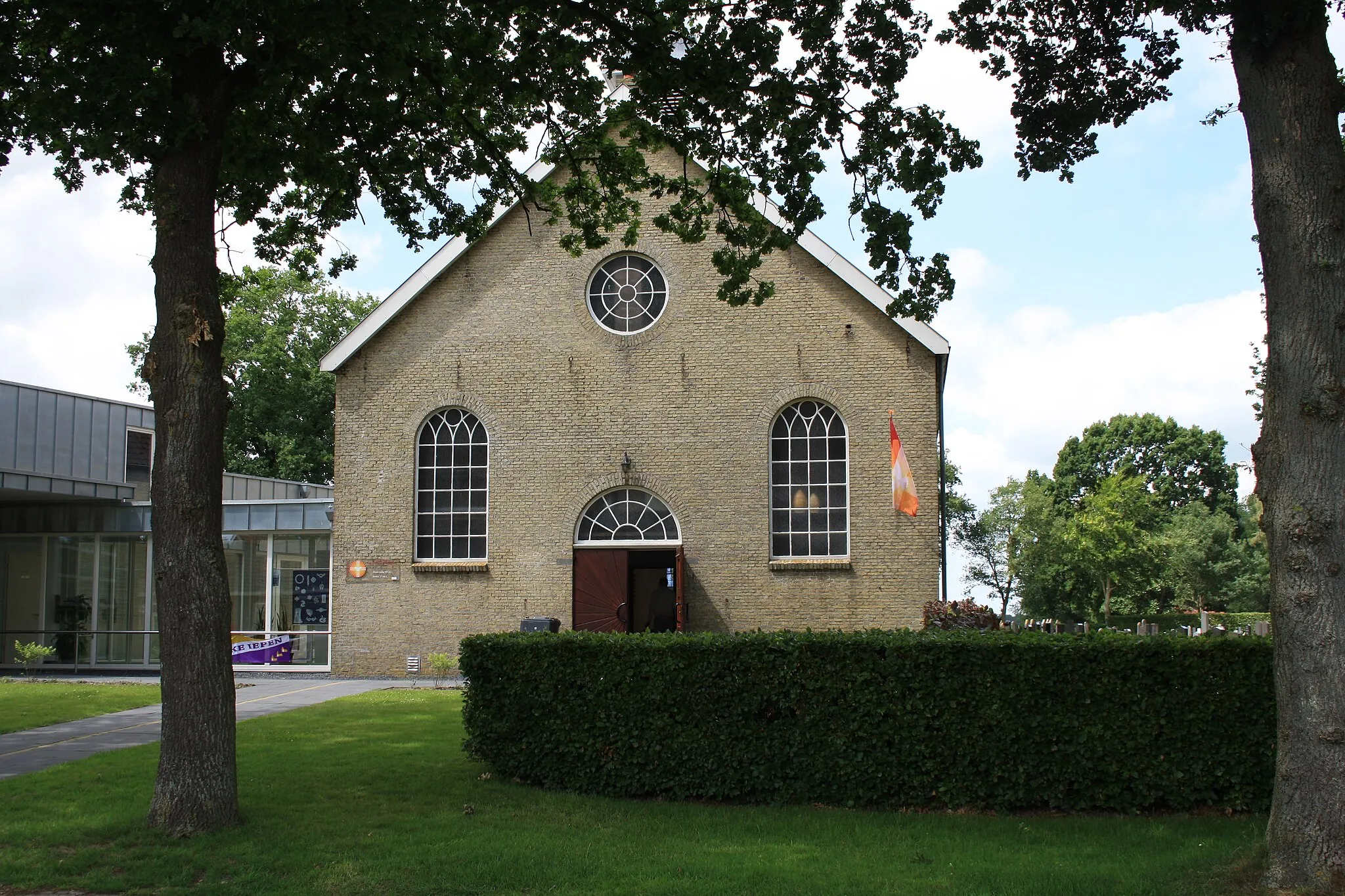 Photo showing: Church in Jubbega Derde sluis in Friesland