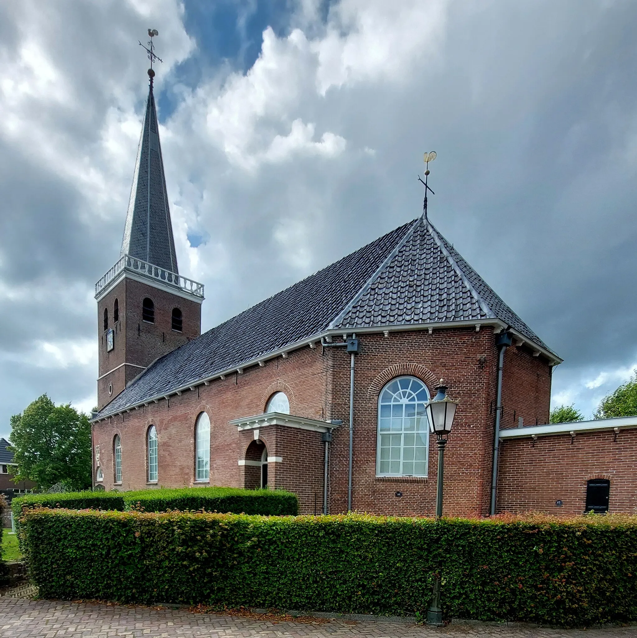 Photo showing: De Jehannestsjerke is in tsjerkegebou yn Toppenhuzen yn 'e gemeente Súdwest-Fryslân.