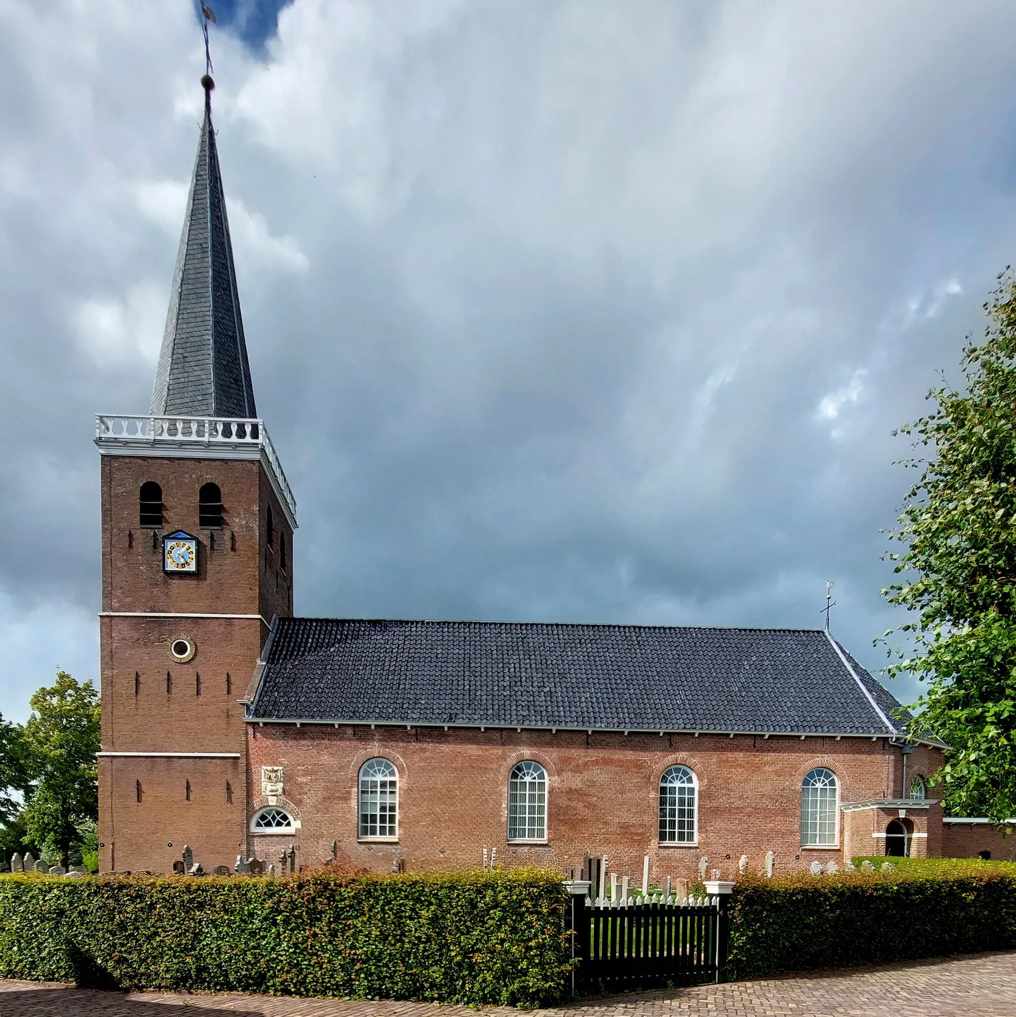 Photo showing: De Jehannestsjerke is in tsjerkegebou yn Toppenhuzen yn 'e gemeente Súdwest-Fryslân.