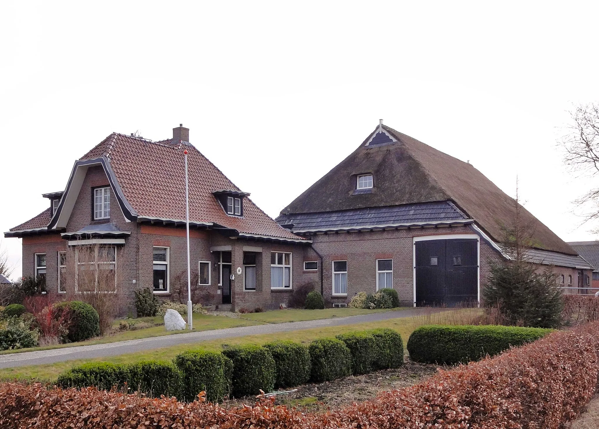 Photo showing: Villaboerderij Dorpsstraat 88 in Eexterveen, provinciaal monument