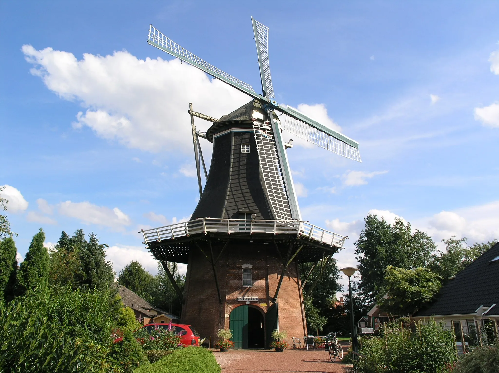 Photo showing: Vriescheloo Stellingmolen De Korenbloem