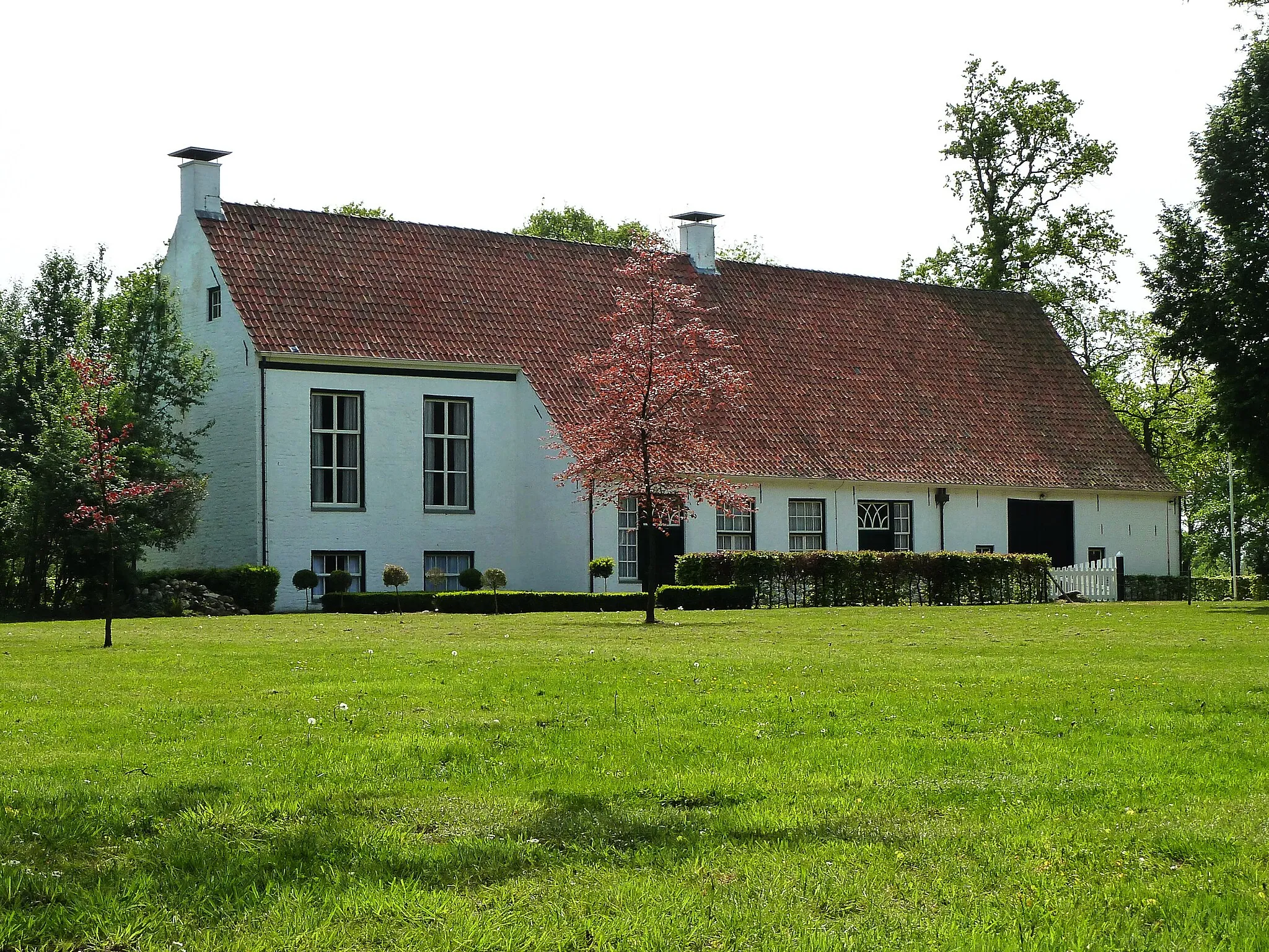 Photo showing: Iwema-steenhuis nabij Niebert (Marum, Groningen, Nederland).