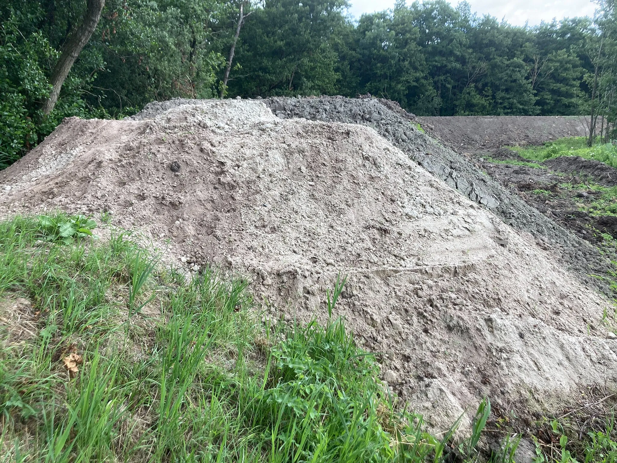 Photo showing: Meerweg dijkverhoging Friesche Veen Meer in Balans Dijkverzwaring