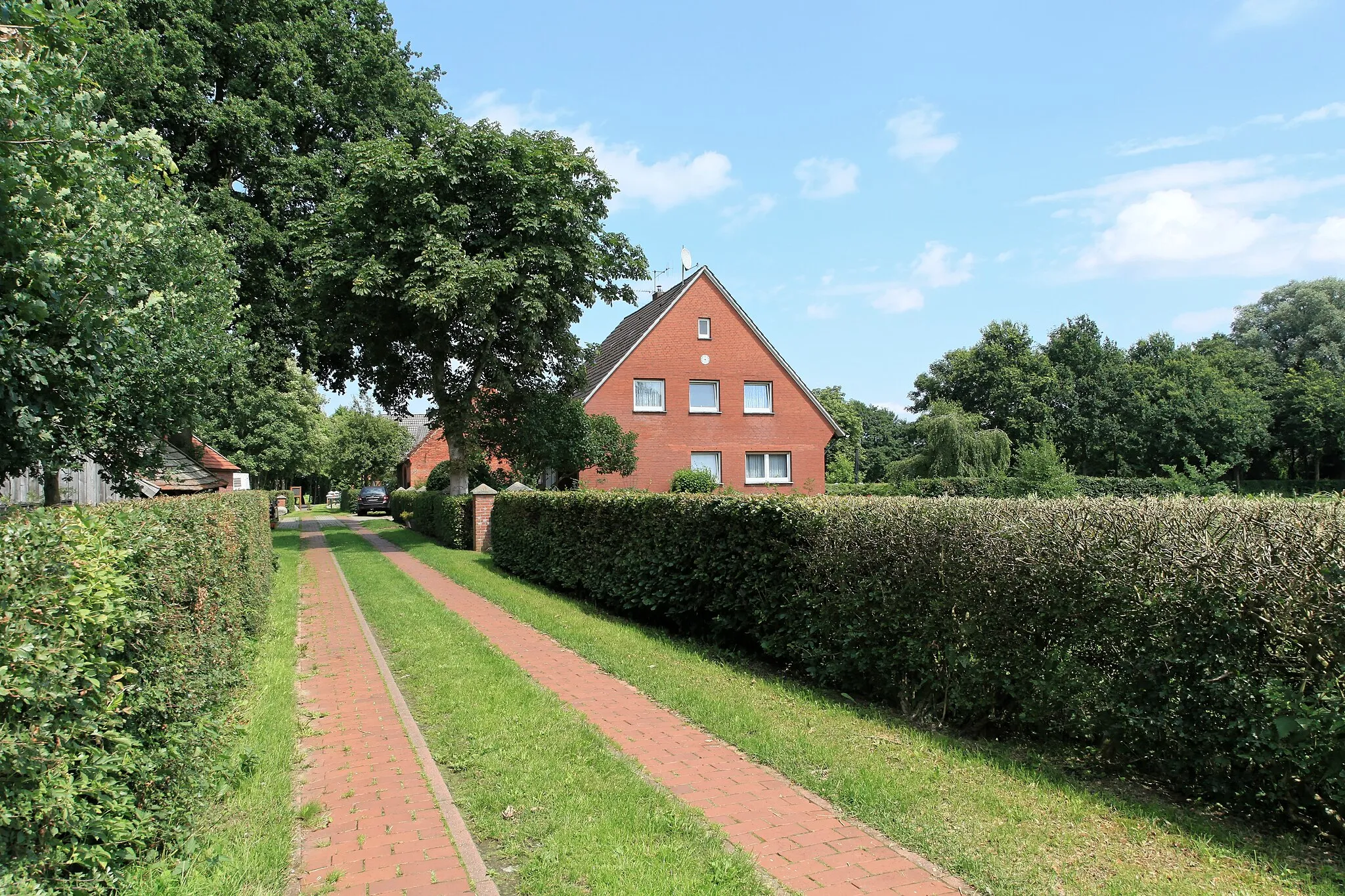 Photo showing: Historischer Weg in Landegge, Haren (Ems)