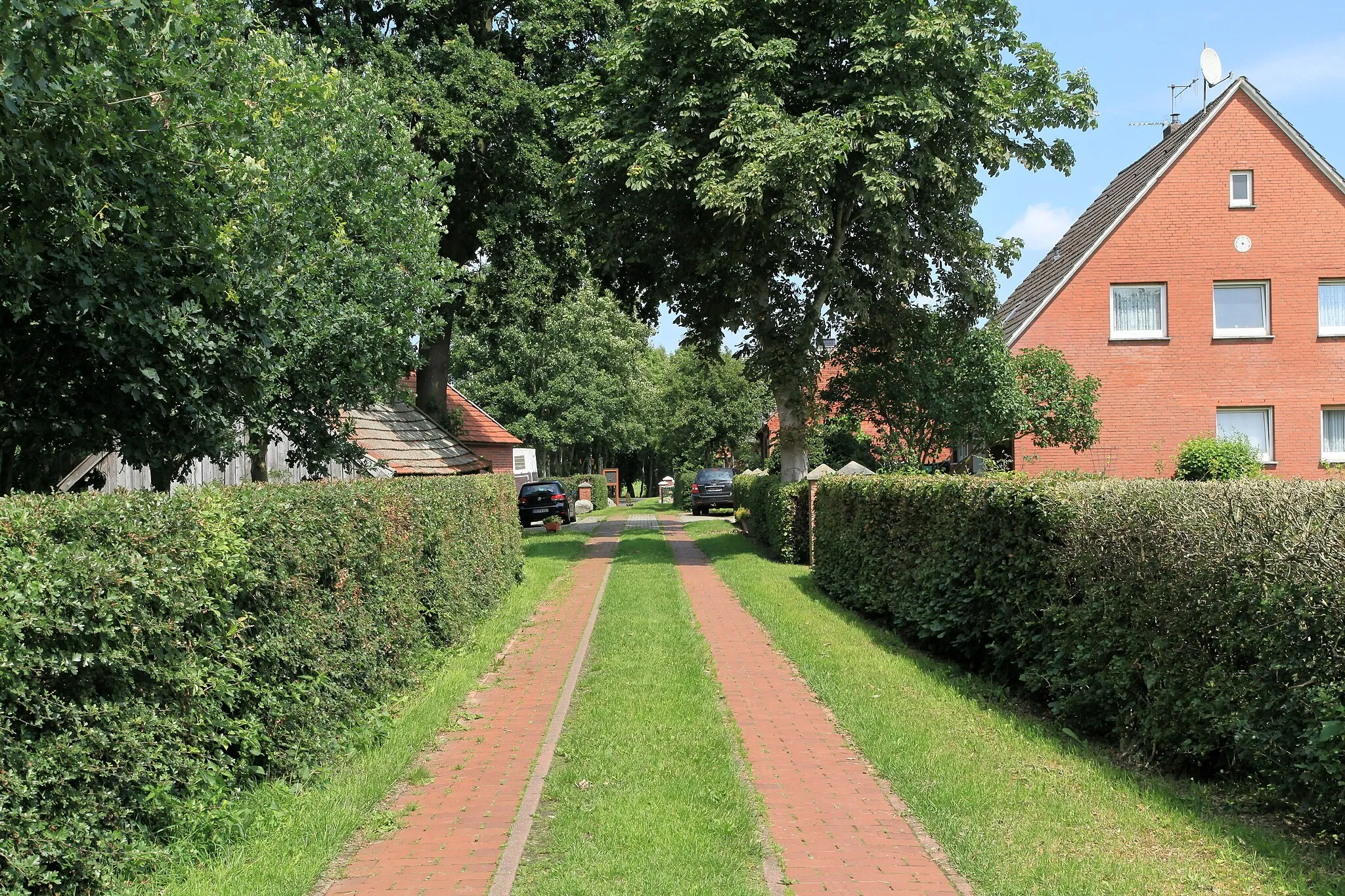 Photo showing: Historischer Weg in Landegge, Haren (Ems)