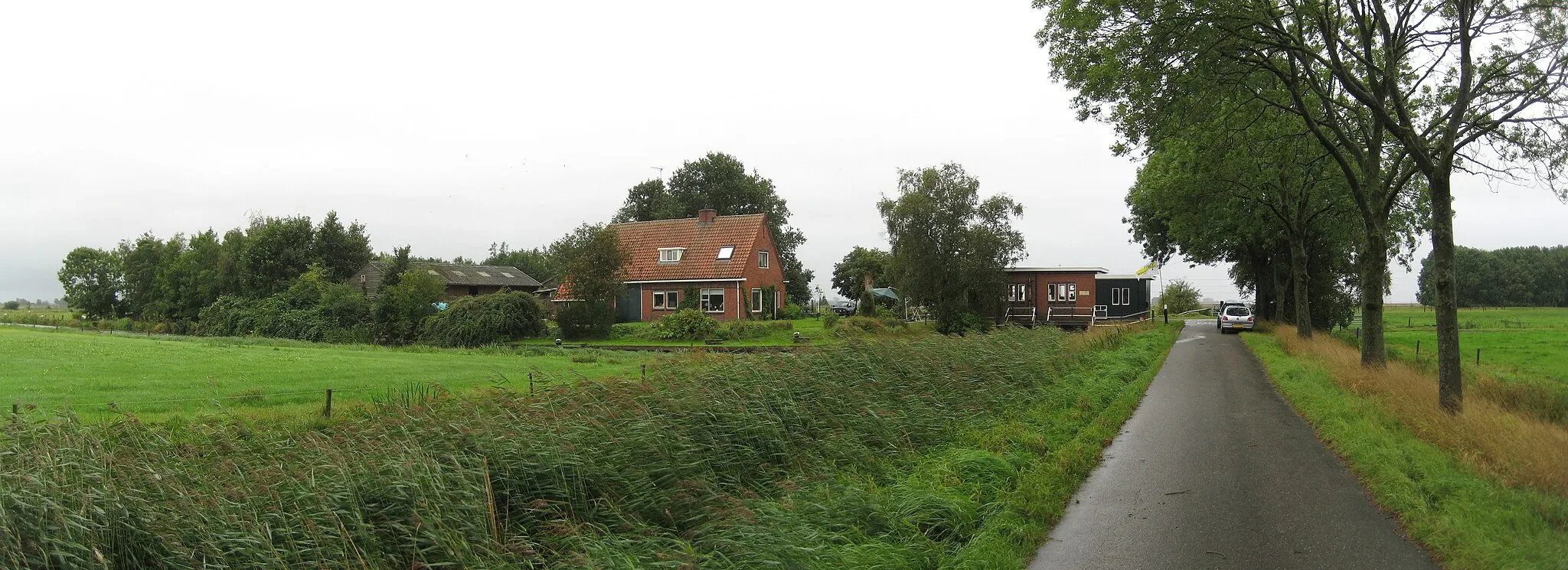 Photo showing: Pumping station near Peizermade, a village in in the Dutch province of Drenthe.