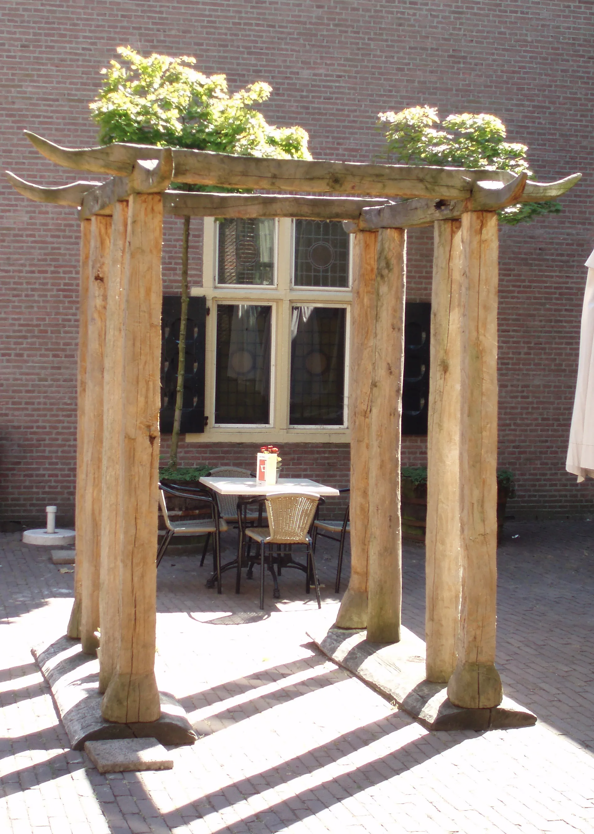 Photo showing: Tempeltje van Barger-Oosterveld (replica) in het Drents Museum te Assen.