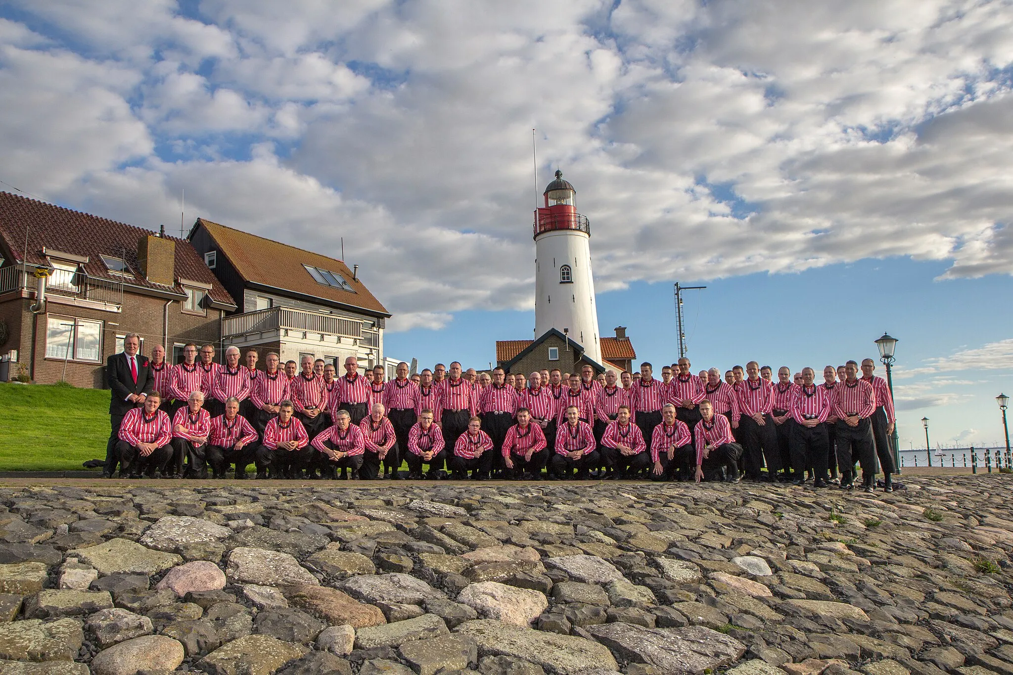 Photo showing: Het Urker Mannenkoor 'Hallelujah'