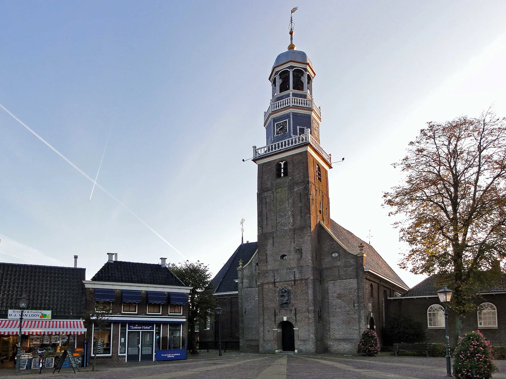 Photo showing: Hervormde kerk in Lemmer