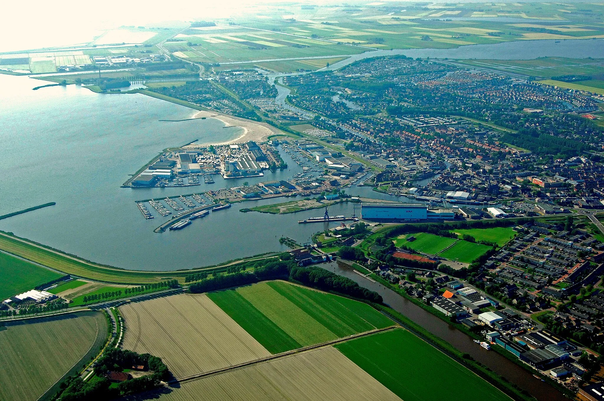 Photo showing: Krajina kolem Zuiderského zálivu v nizozemském Lemmeru