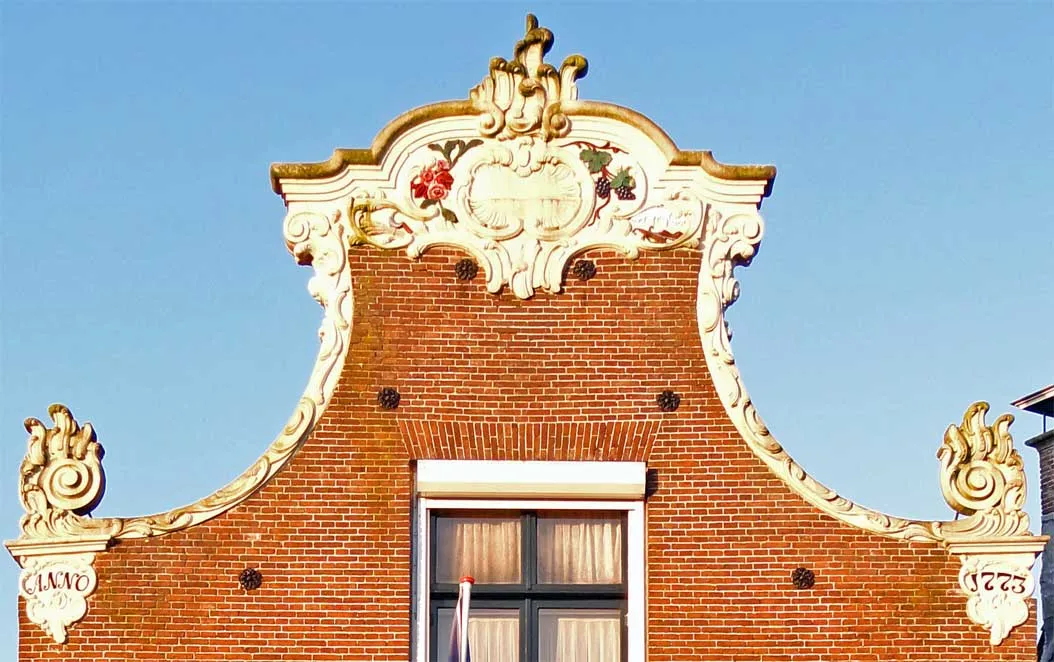 Photo showing: Oudesluis 9 (detail) in Lemmer