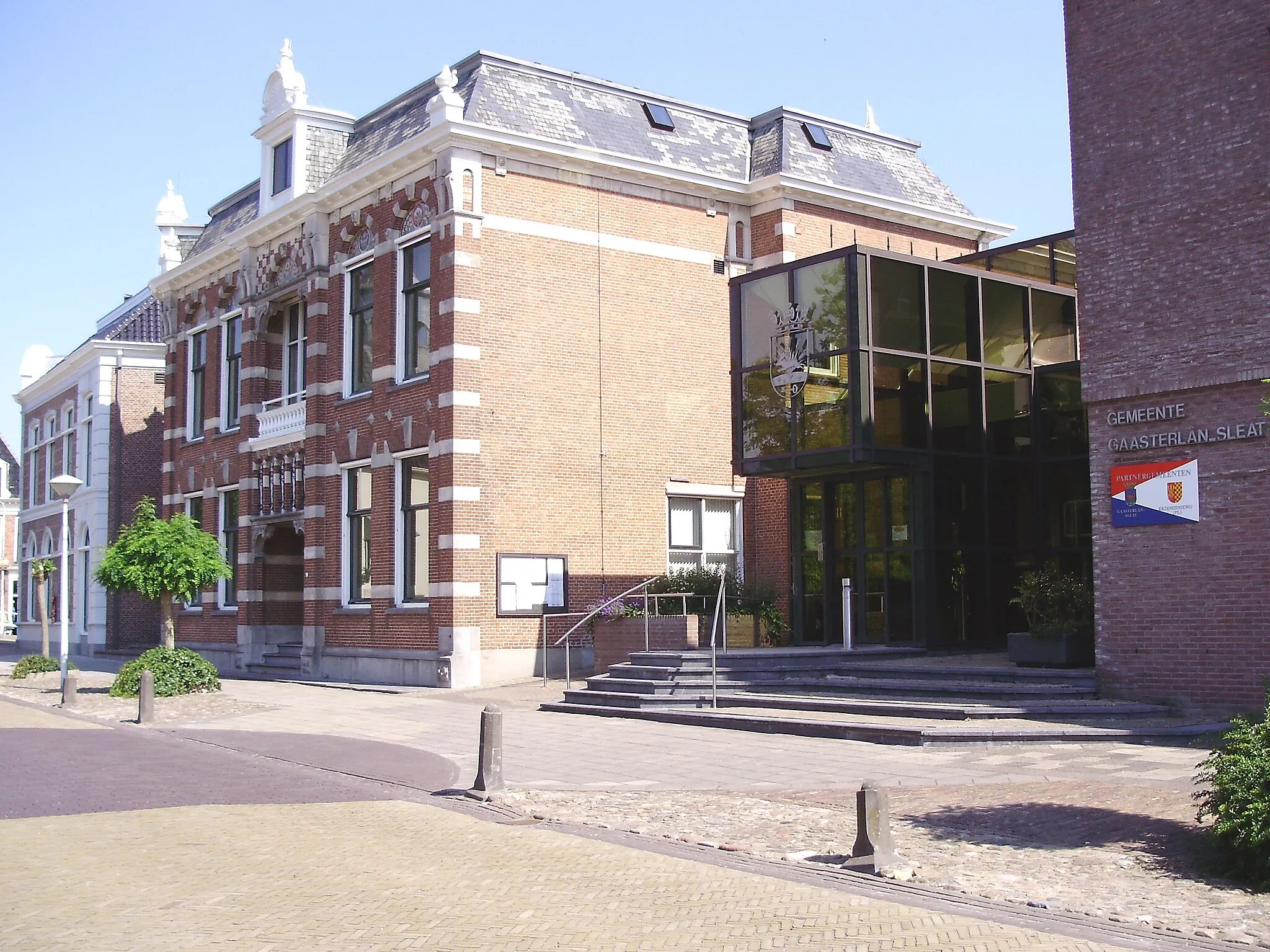 Photo showing: Gemeentehuis van Gaasterlân-Sleat in Balk (provincie Friesland, Nederland)