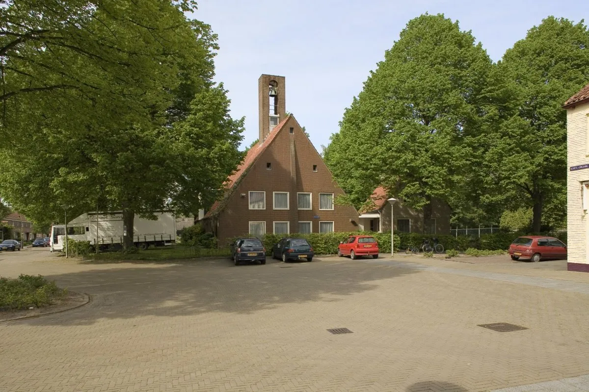 Photo showing: Hervormde Kerk, Voormalig: Overzicht van de zuidgevel