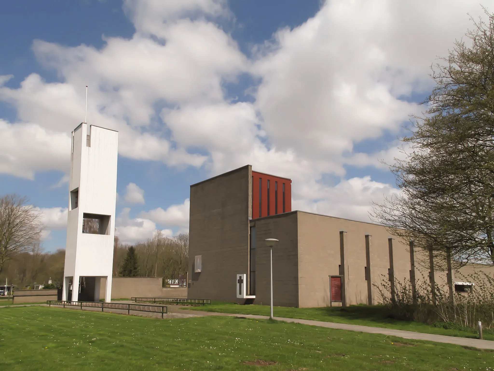 Photo showing: Nagele, church: de Samen op Wegkerk