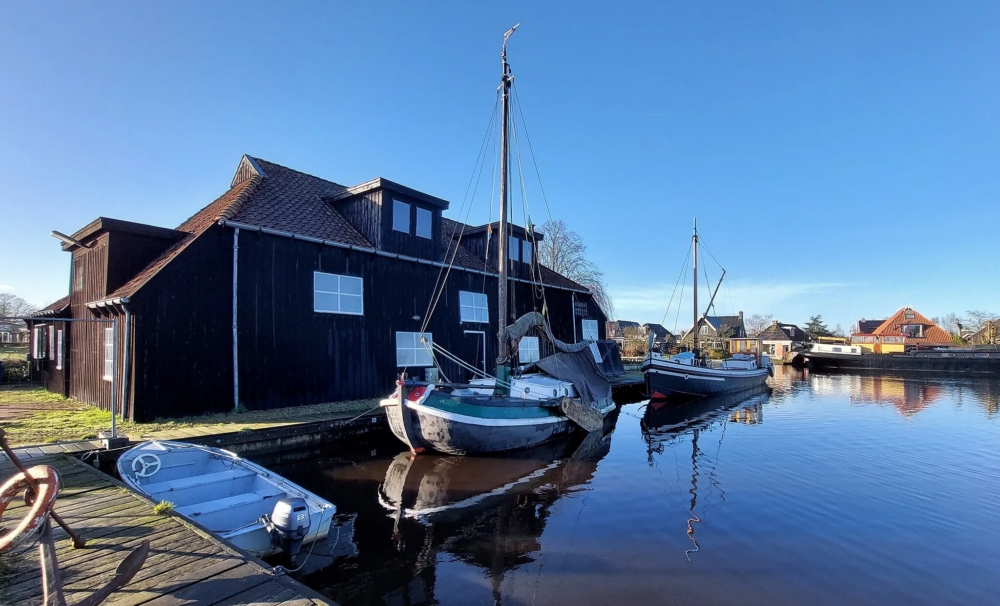 Photo showing: Warten, haven en gebou oan it Hellingpaed