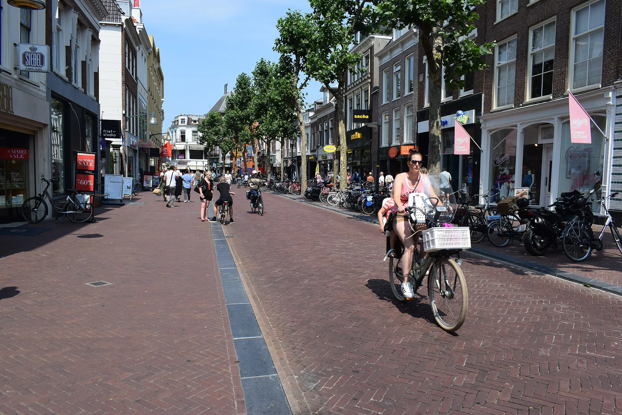 Photo showing: Vue de Leeuwarden en Frise (Pays-Bas).