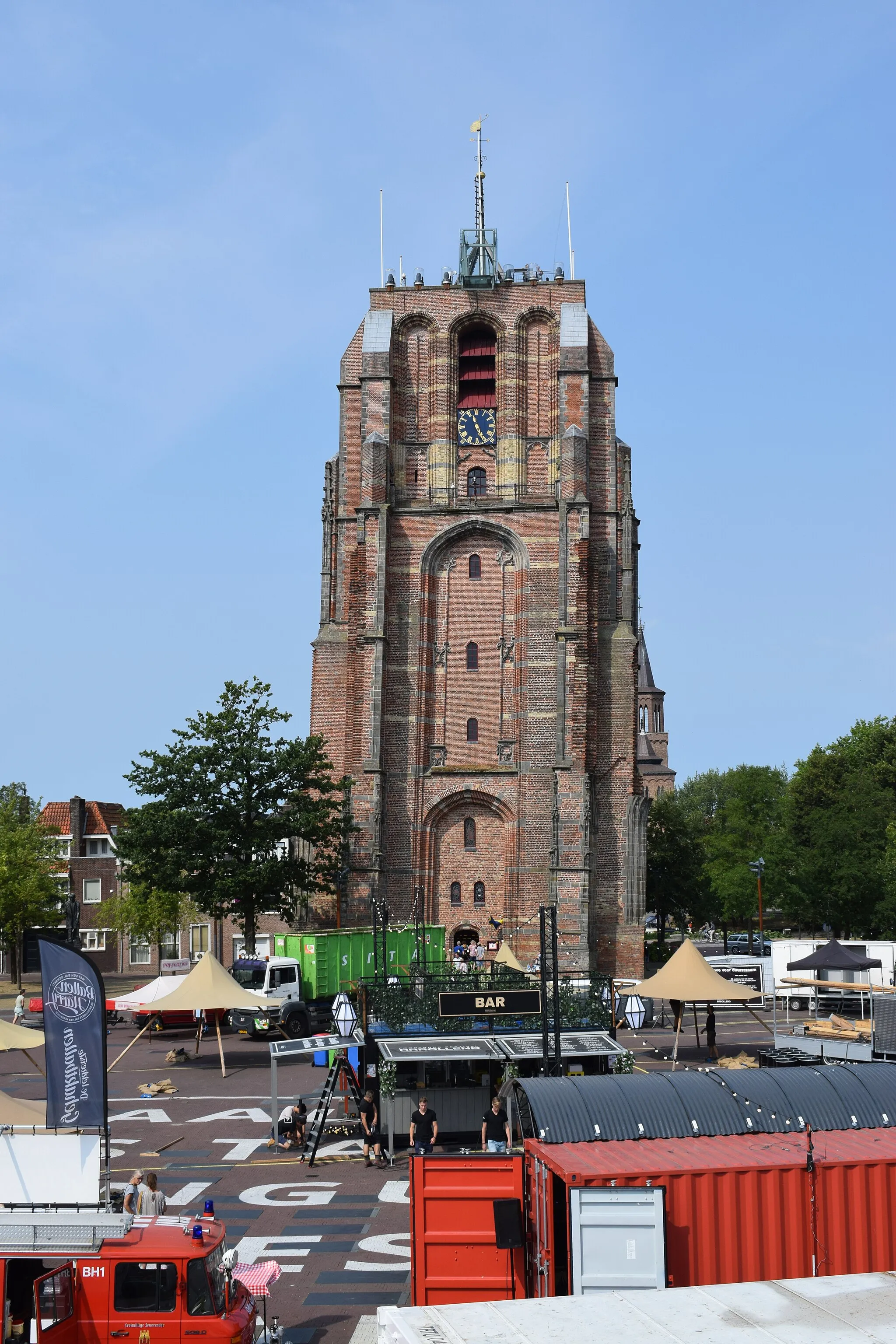 Photo showing: Vue de Leeuwarden en Frise (Pays-Bas).