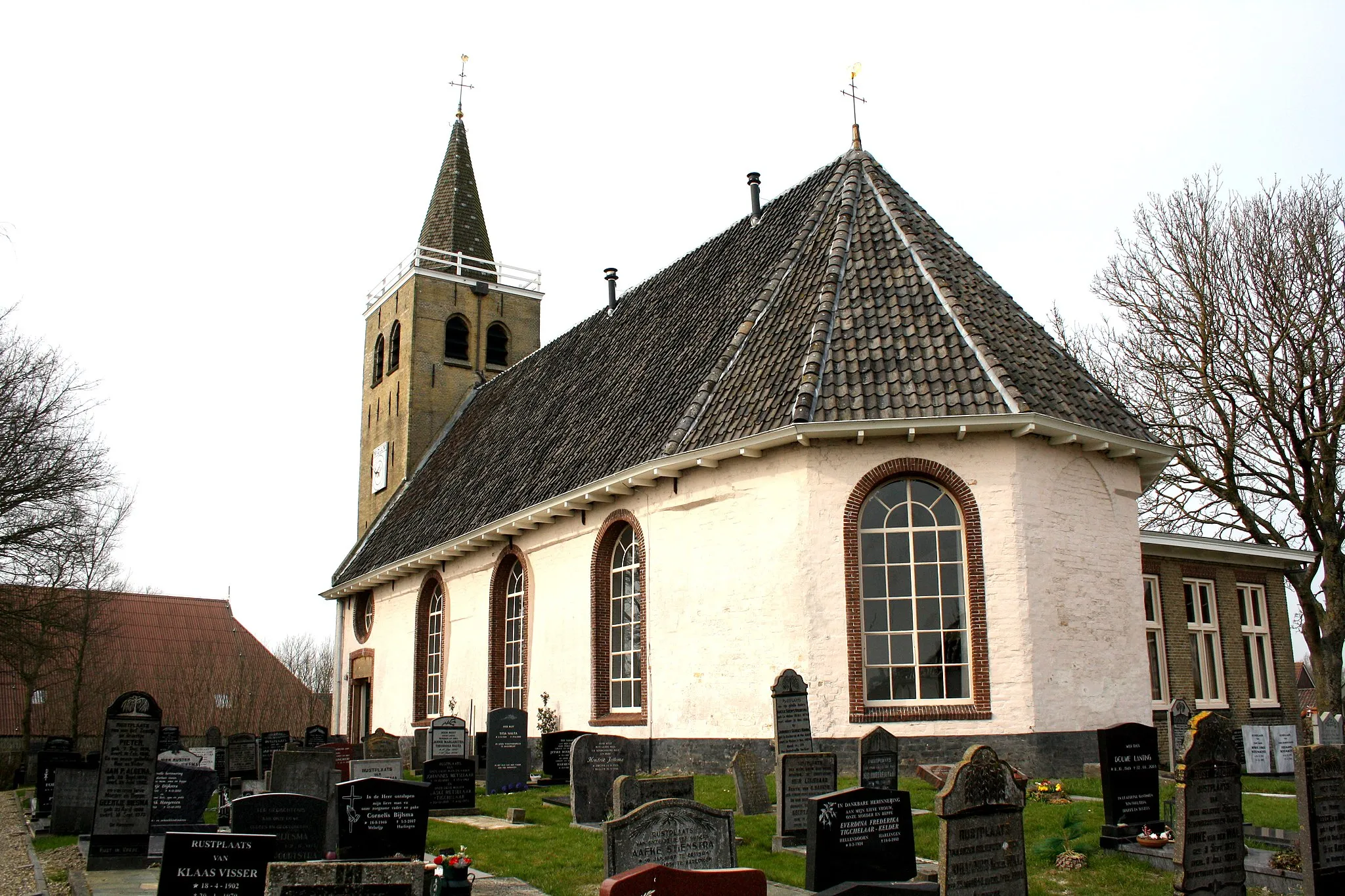Photo showing: Friesland - Harlingen - Midlum - Nicolaaskerk