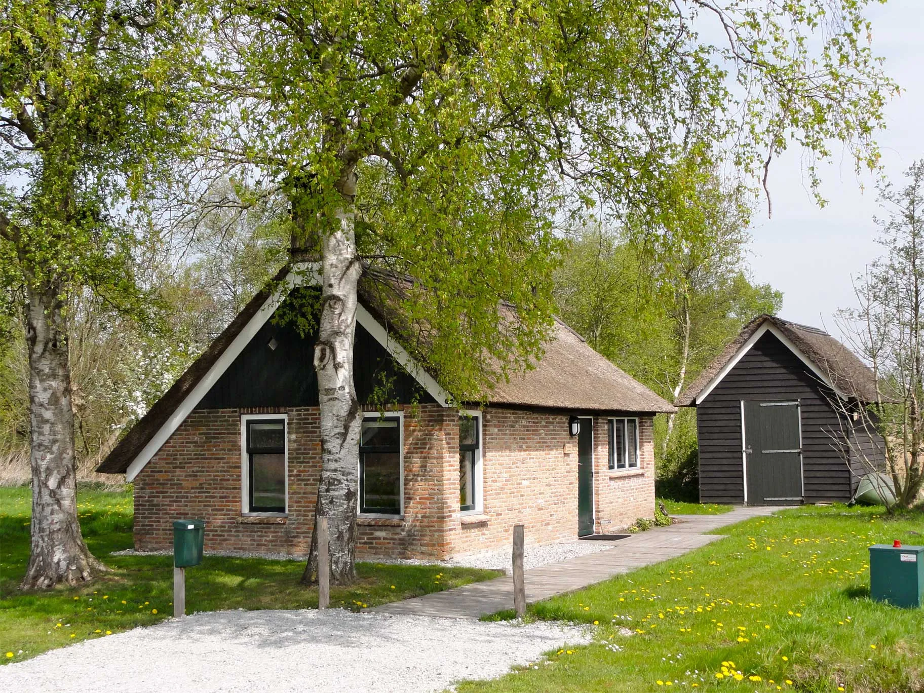 Photo showing: Vervenershuisje aan de Hoogeweg 2 - Weerribben (rijksmonument)