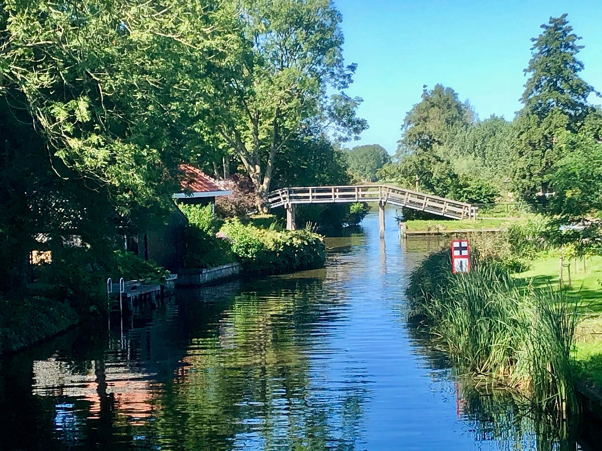 Photo showing: Elfstedenbruggetje in Bartlehiem