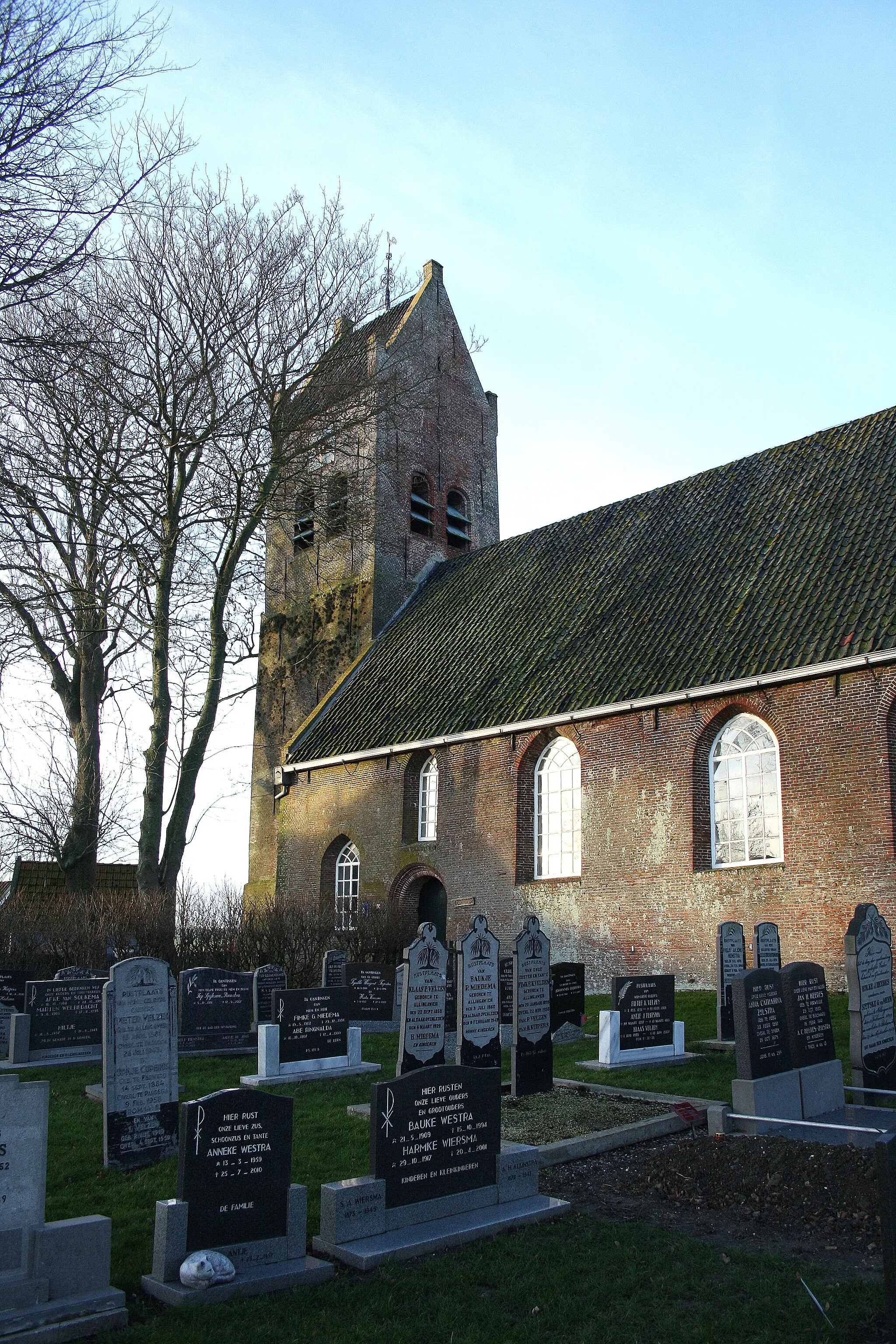 Photo showing: Allingawier - Hervormde Kerk