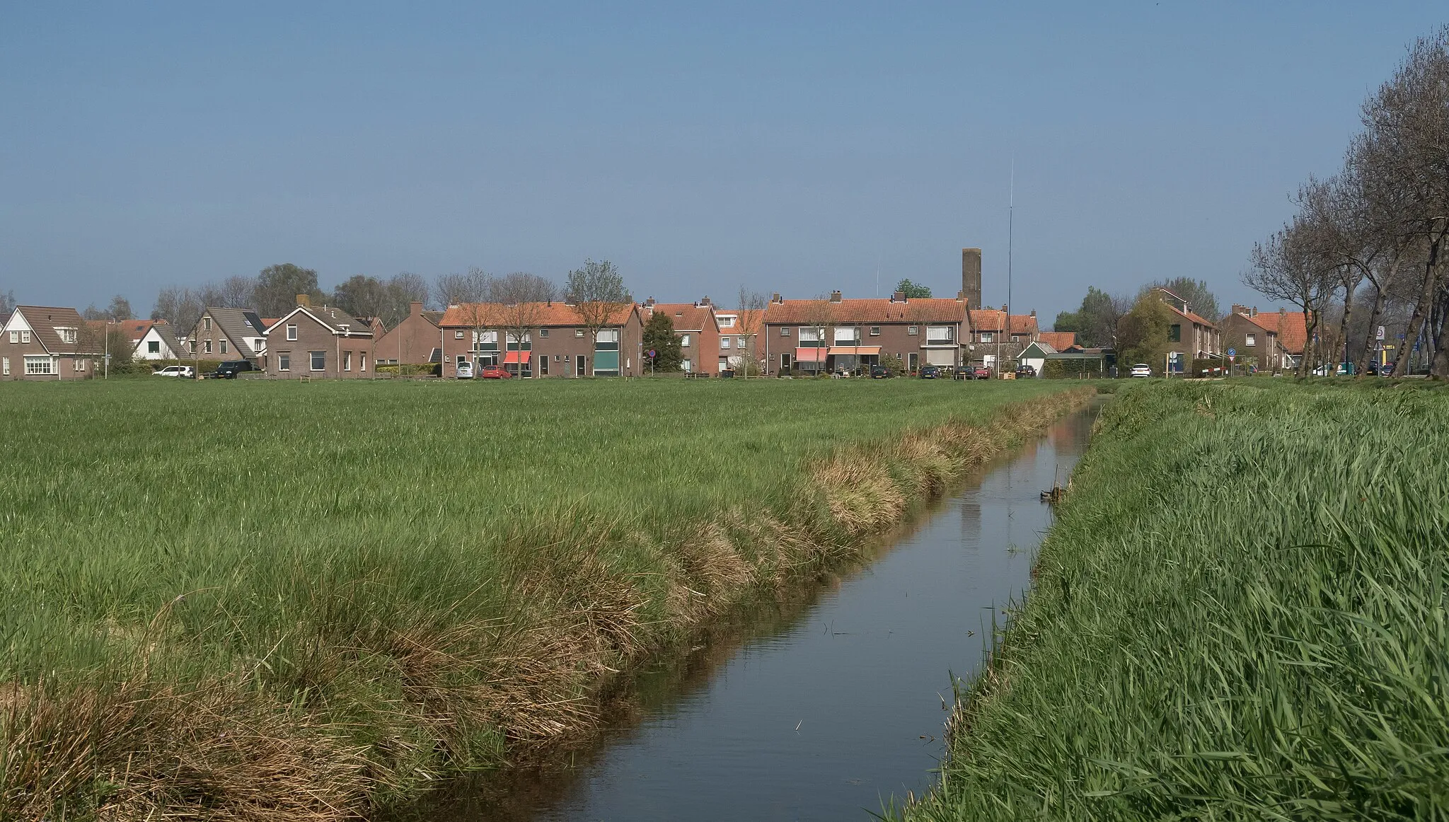 Photo showing: Ossenzijl, view to the village