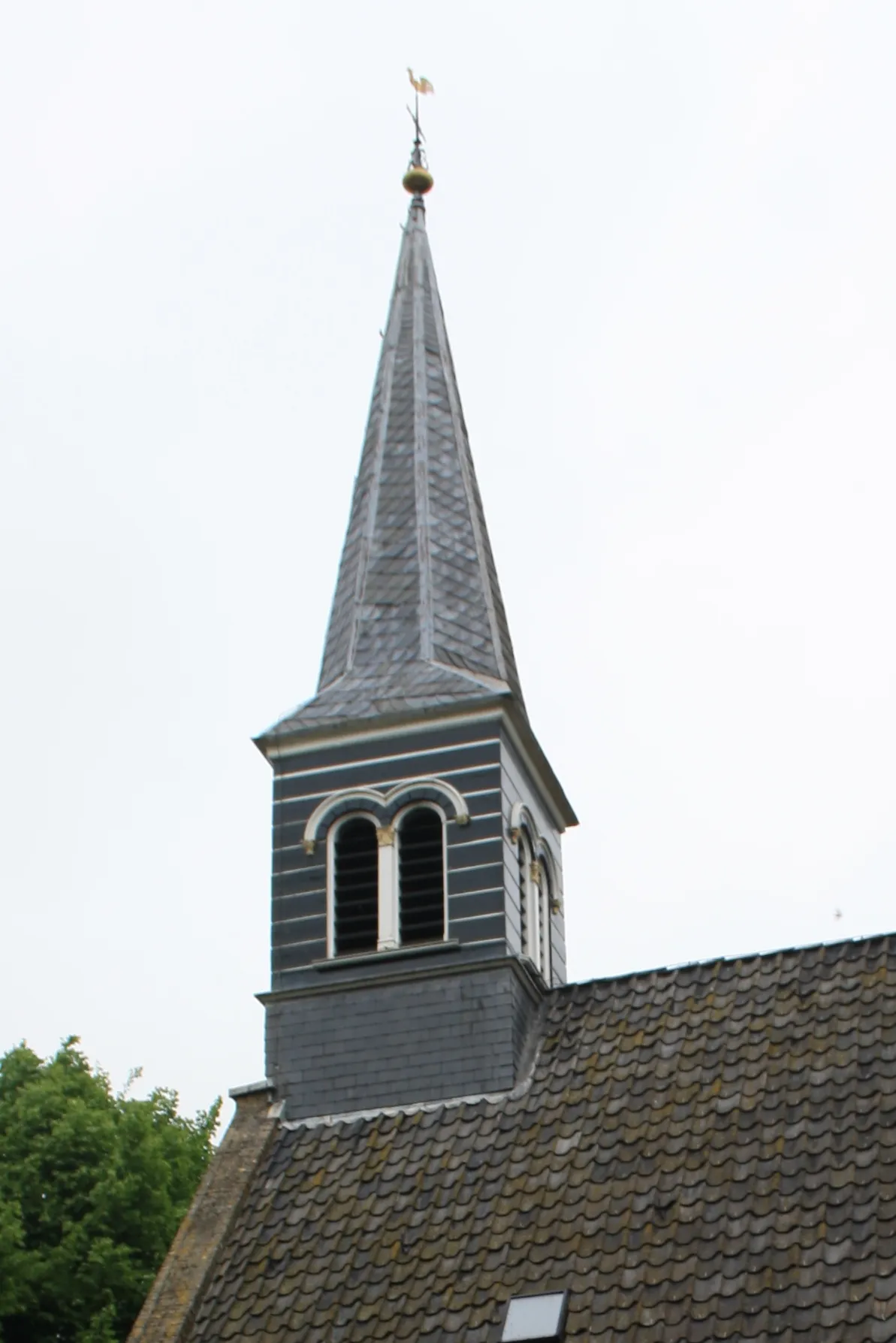 Photo showing: Toren van de hervormde kerk in Oudega (Aldega)