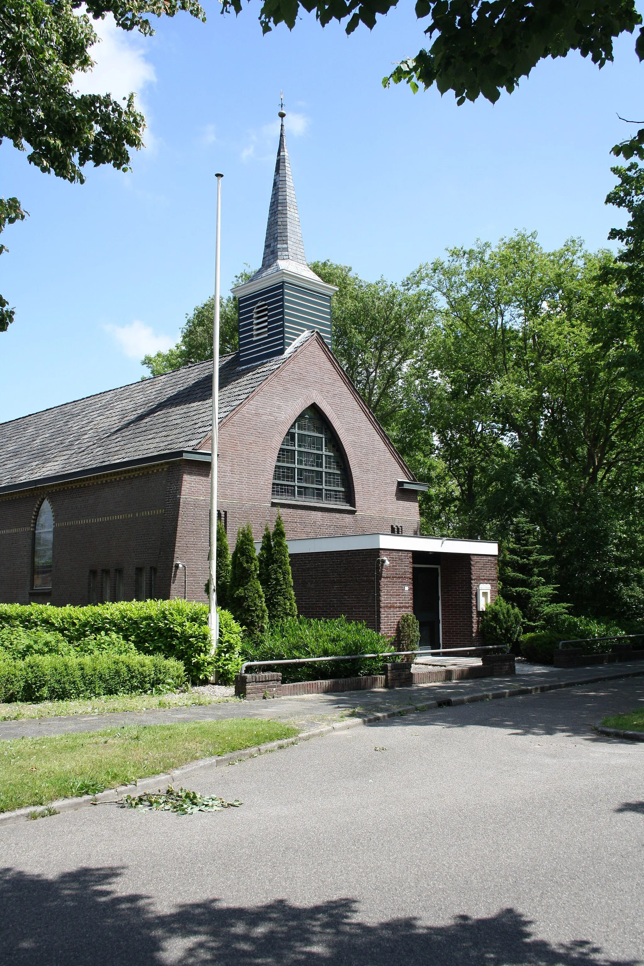 Photo showing: Idskenhuizen - hervormde kerk - Anno 1889